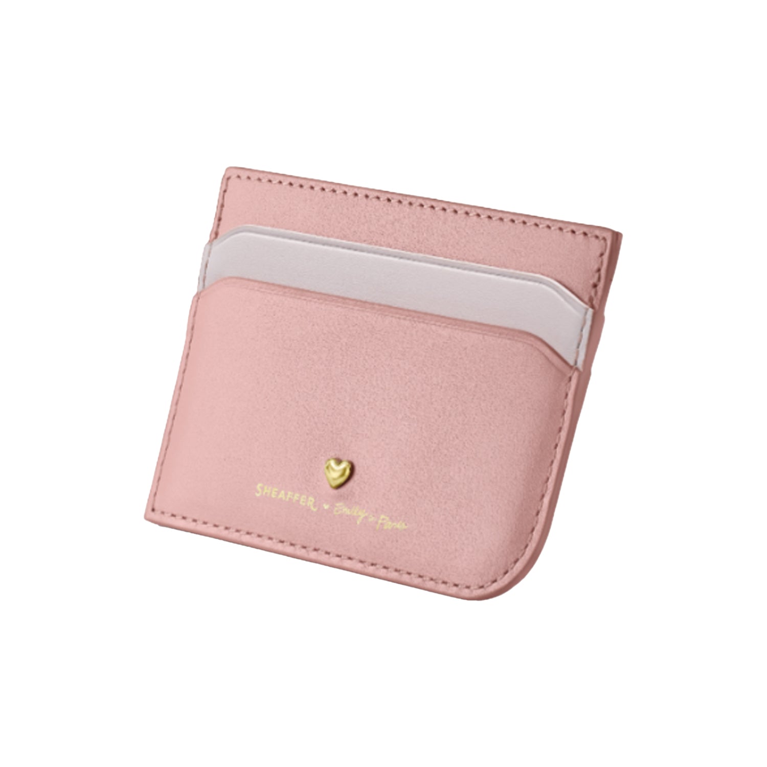 Sheaffer 9810 Emily in Paris Gift Set - Prelude Mini Pastel Pink Ball Pen with Dark Pink Credit Card Holder Sheaffer