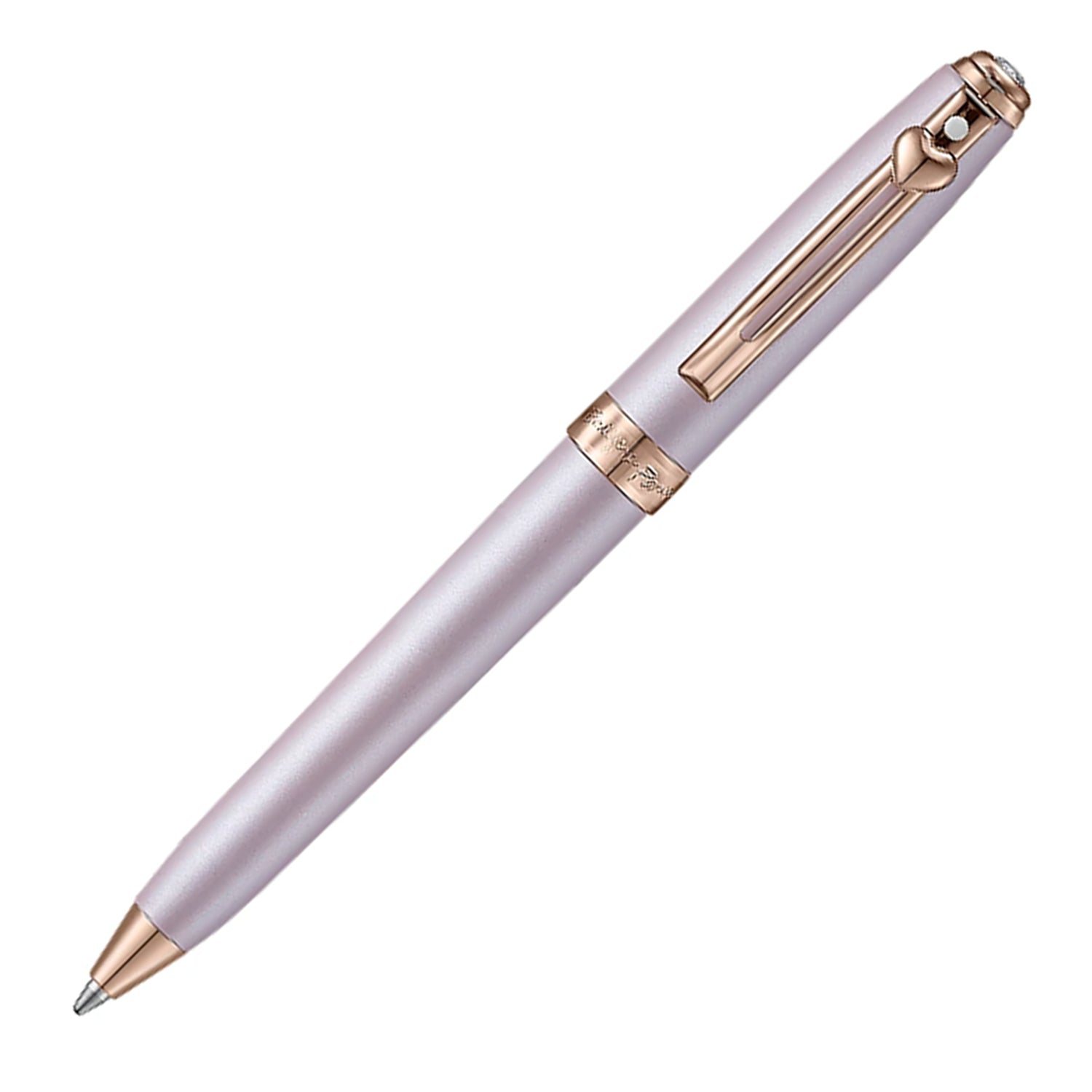Sheaffer 9810 Emily in Paris Gift Set - Prelude Mini Pastel Pink Ball Pen with Dark Pink Credit Card Holder Sheaffer