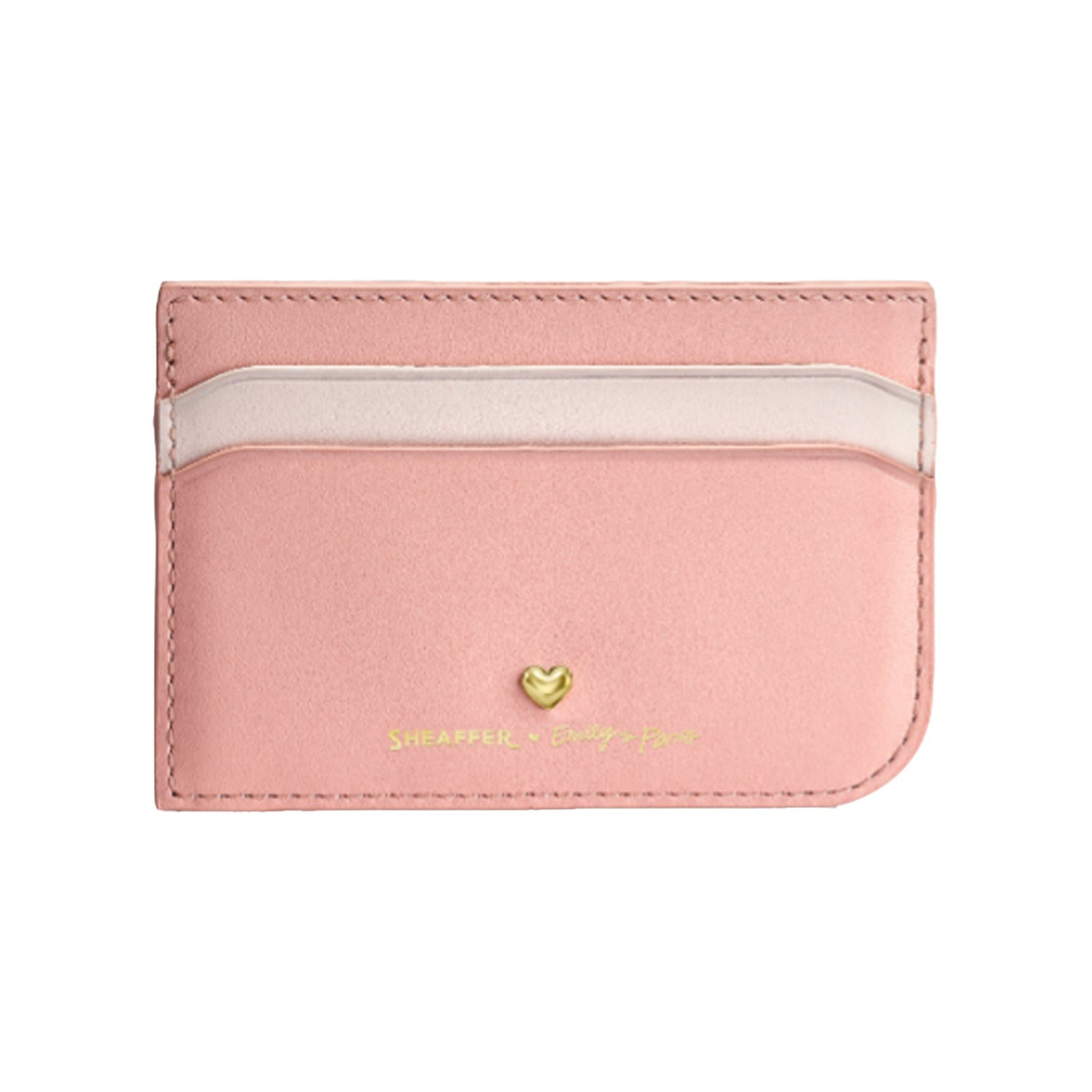 Sheaffer 9810 Emily in Paris Gift Set - Prelude Mini Pastel Pink Ball Pen with Dark Pink Credit Card Holder Sheaffer