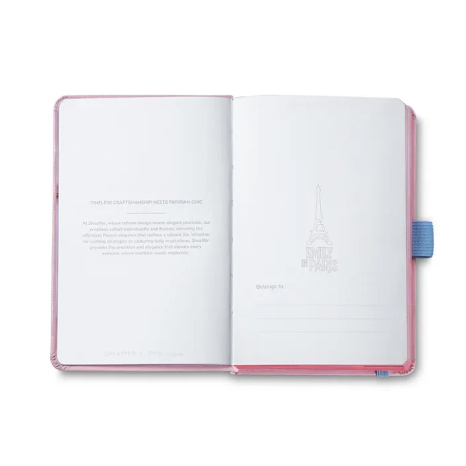 Sheaffer 9810 Emily in Paris Gift Set - Prelude Mini Pastel Pink Ball Pen with Pink Small Notebook Sheaffer