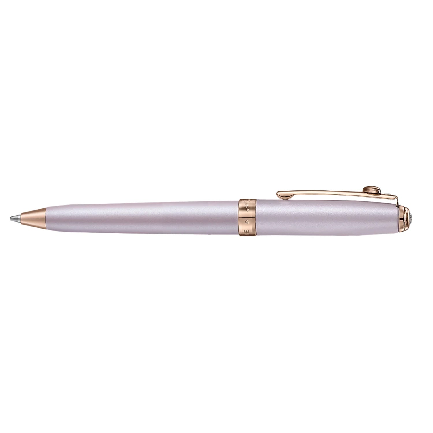 Sheaffer Emily in Paris Prelude Mini Ball Pen with Heart Emblem & Swarovski Crystal - Pastel Pink RGT Sheaffer