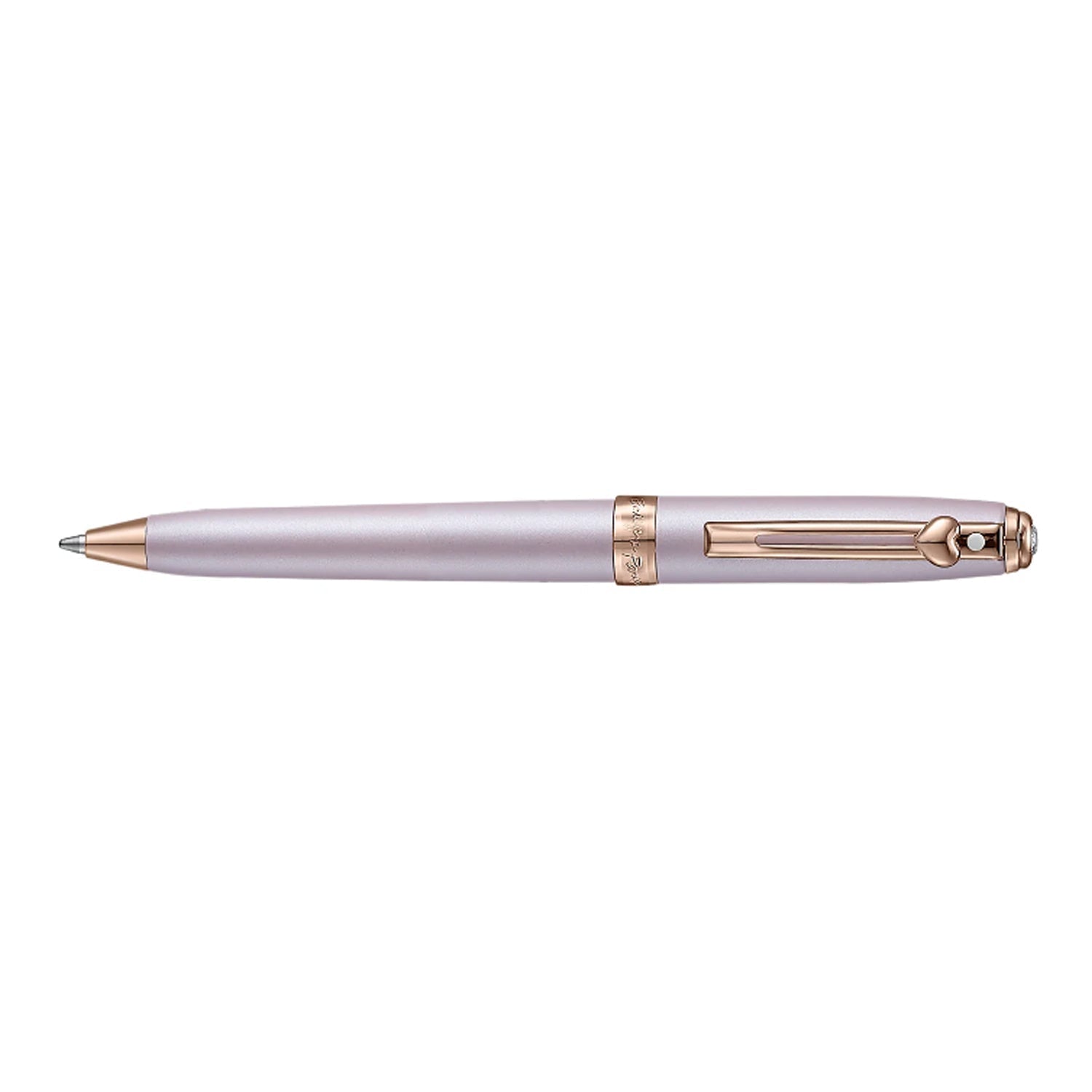 Sheaffer Emily in Paris Prelude Mini Ball Pen with Heart Emblem & Swarovski Crystal - Pastel Pink RGT Sheaffer