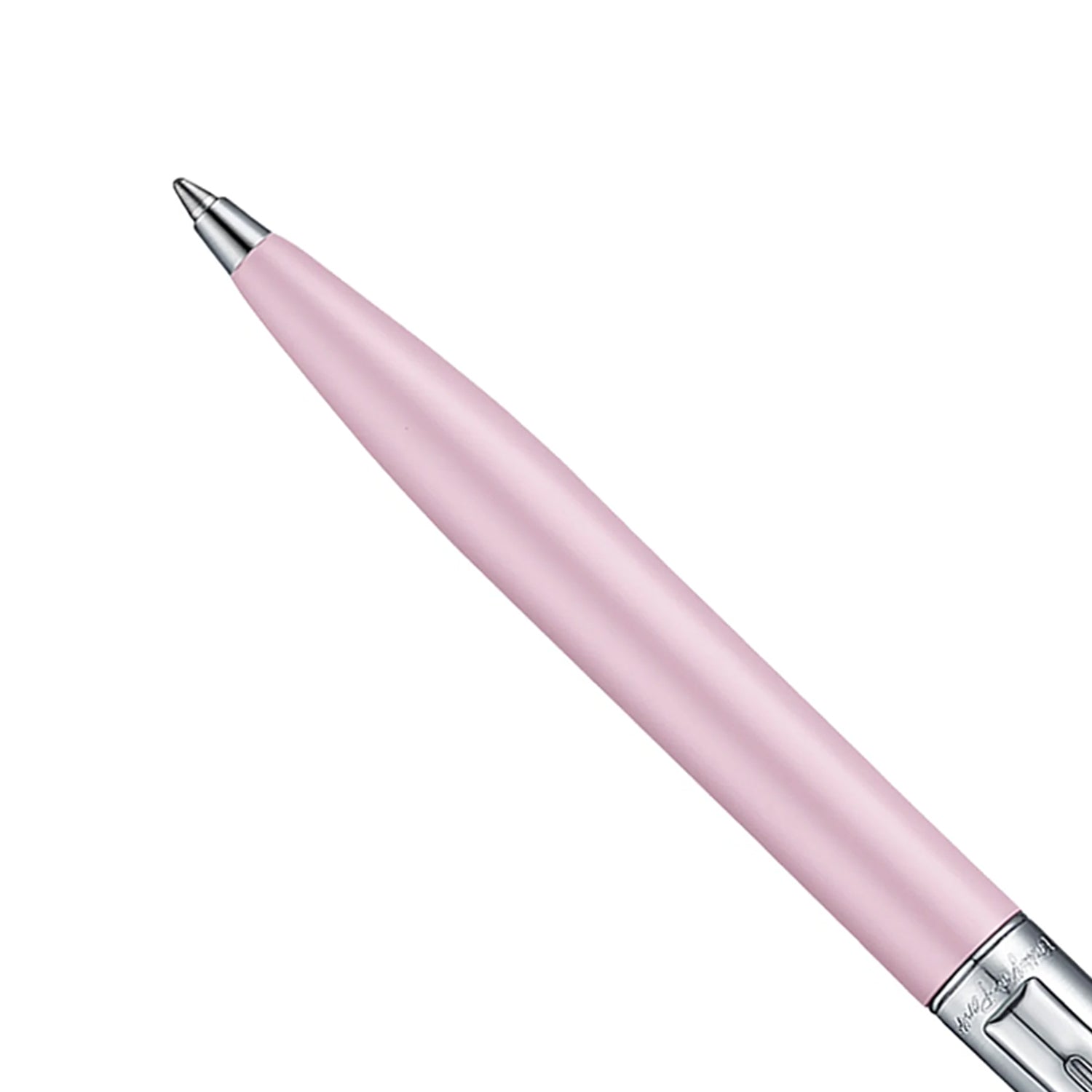 Sheaffer Emily in Paris Sentinel Ball Pen with Bow Shaped Clip Emblem - Matte Pink & Chrome Sheaffer