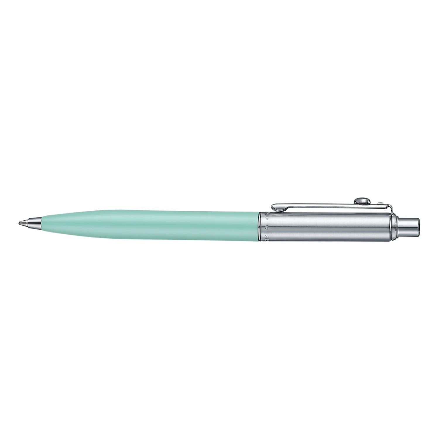 Sheaffer Emily in Paris Sentinel Ball Pen with Heart Emblem - Matte Gren & Chrome Sheaffer