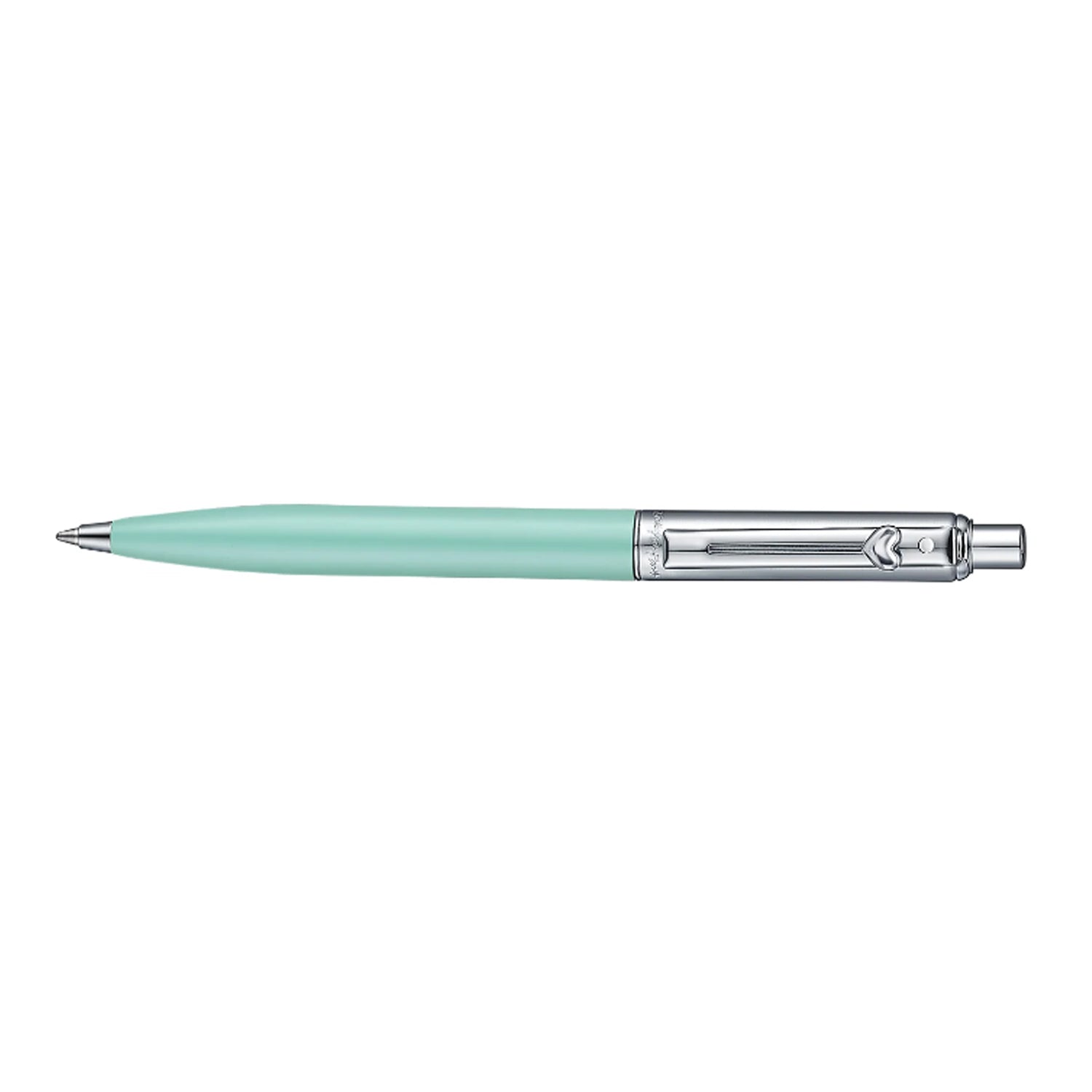 Sheaffer Emily in Paris Sentinel Ball Pen with Heart Emblem - Matte Gren & Chrome Sheaffer