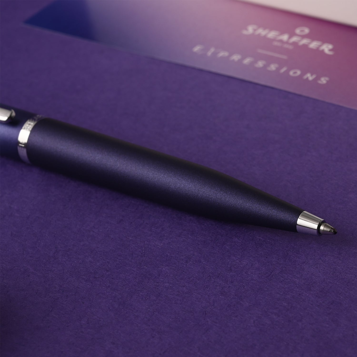 Sheaffer Expressions VFM Ball Pen - Blue & Purple Pearlised Gradient CT Sheaffer