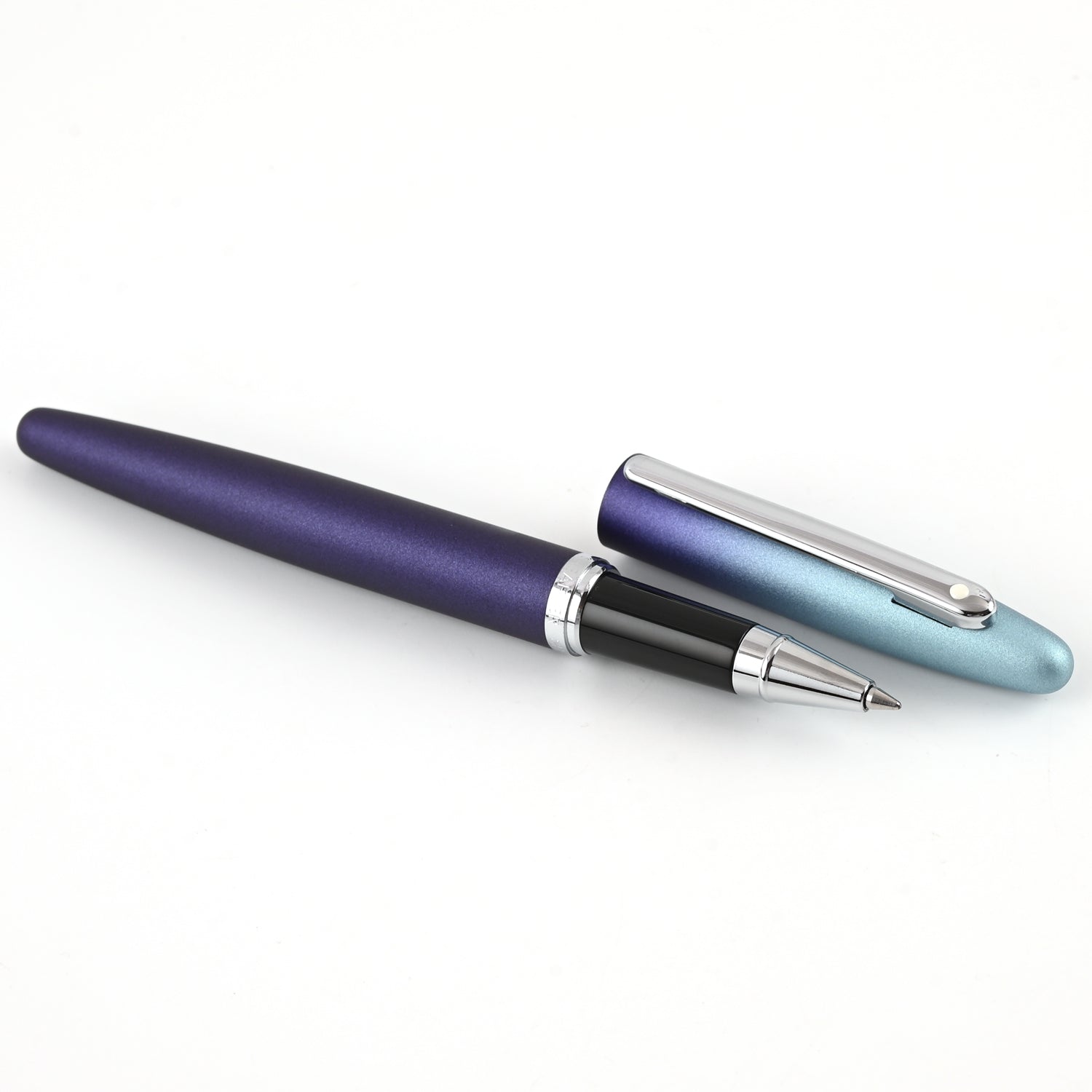 Sheaffer Expressions VFM Roller Ball Pen - Blue & Purple Pearlised Gradient CT Sheaffer