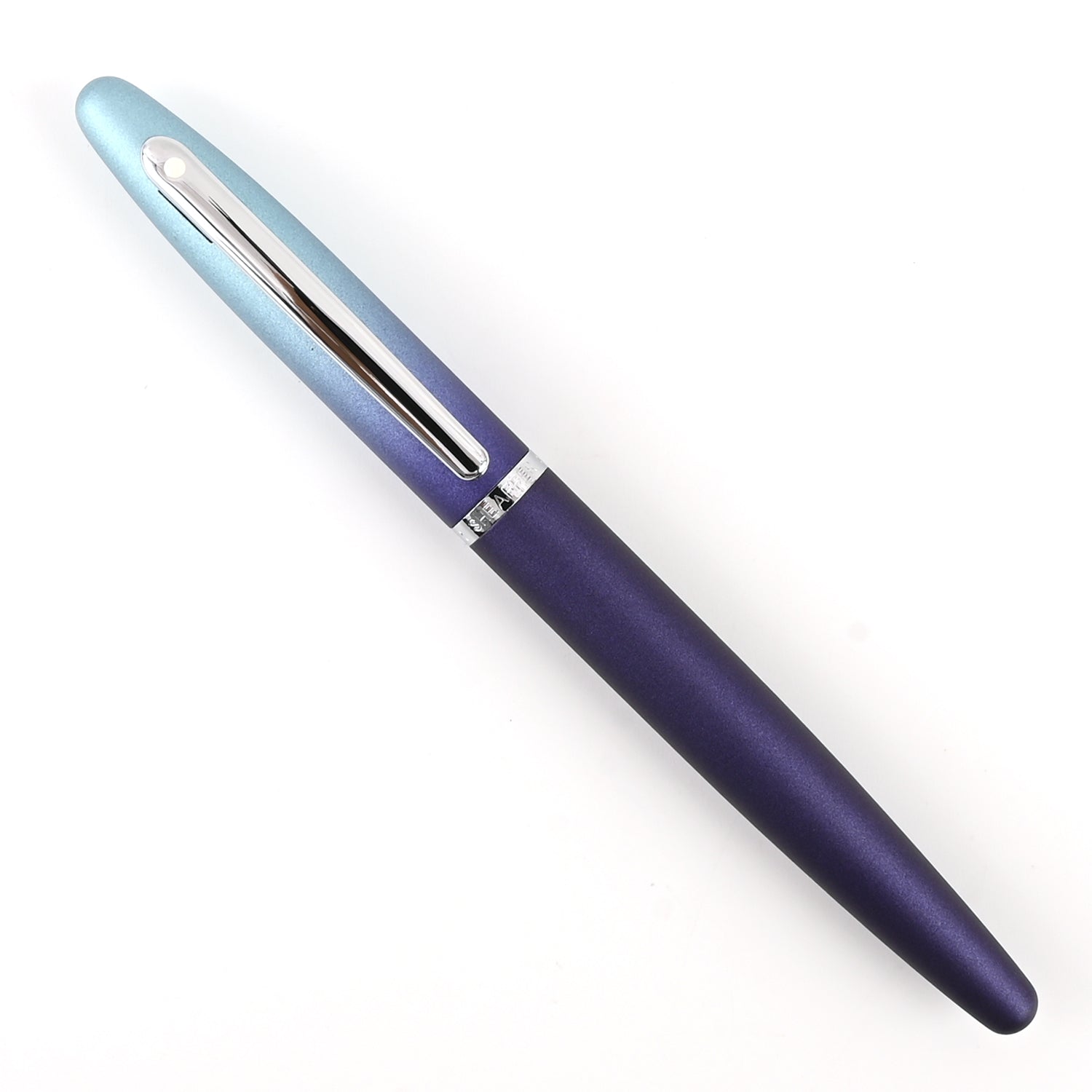 Sheaffer Expressions VFM Roller Ball Pen - Blue & Purple Pearlised Gradient CT Sheaffer