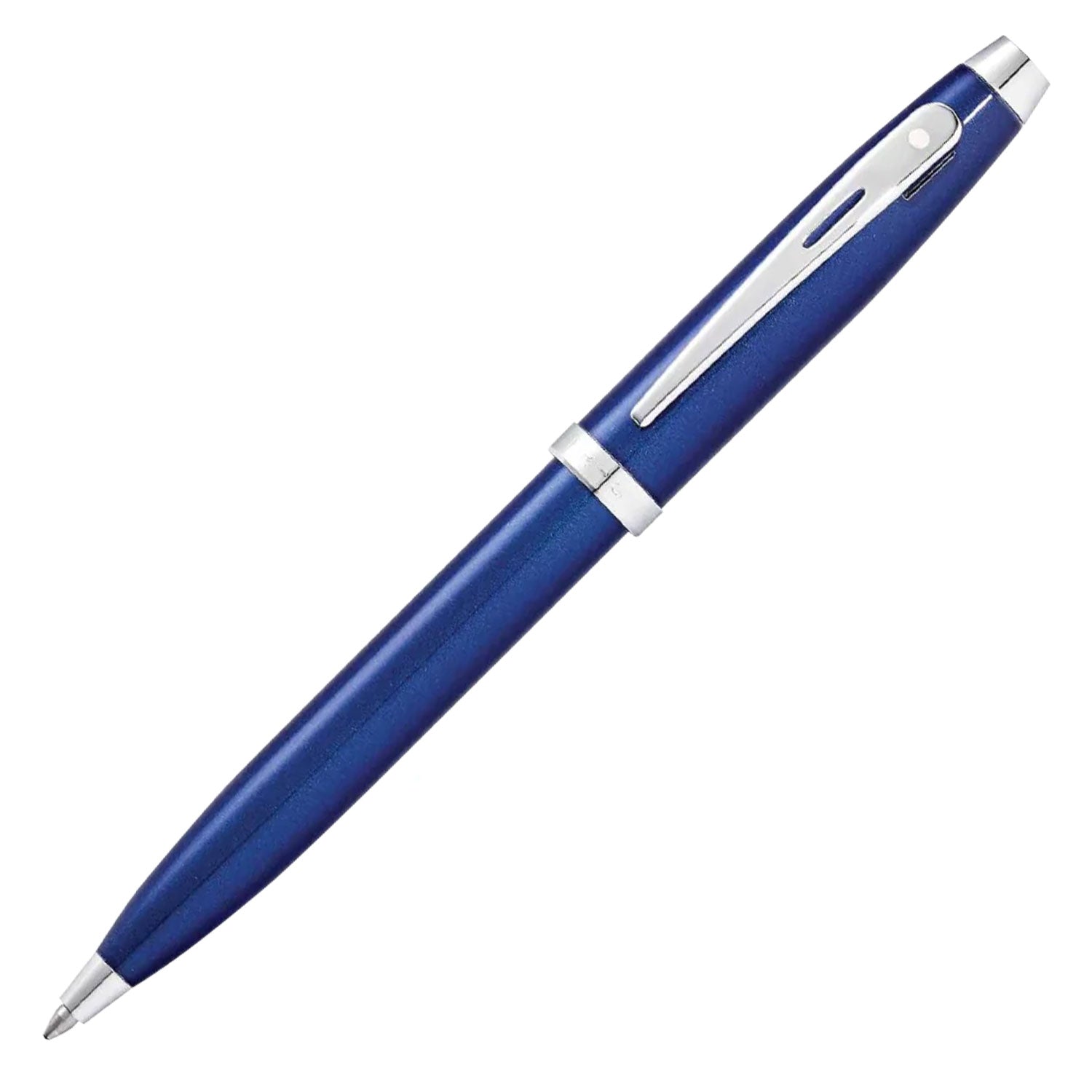 Sheaffer Gift Set - 100 Series Glossy Blue CT Ball Pen with Business Card Holder Sheaffer