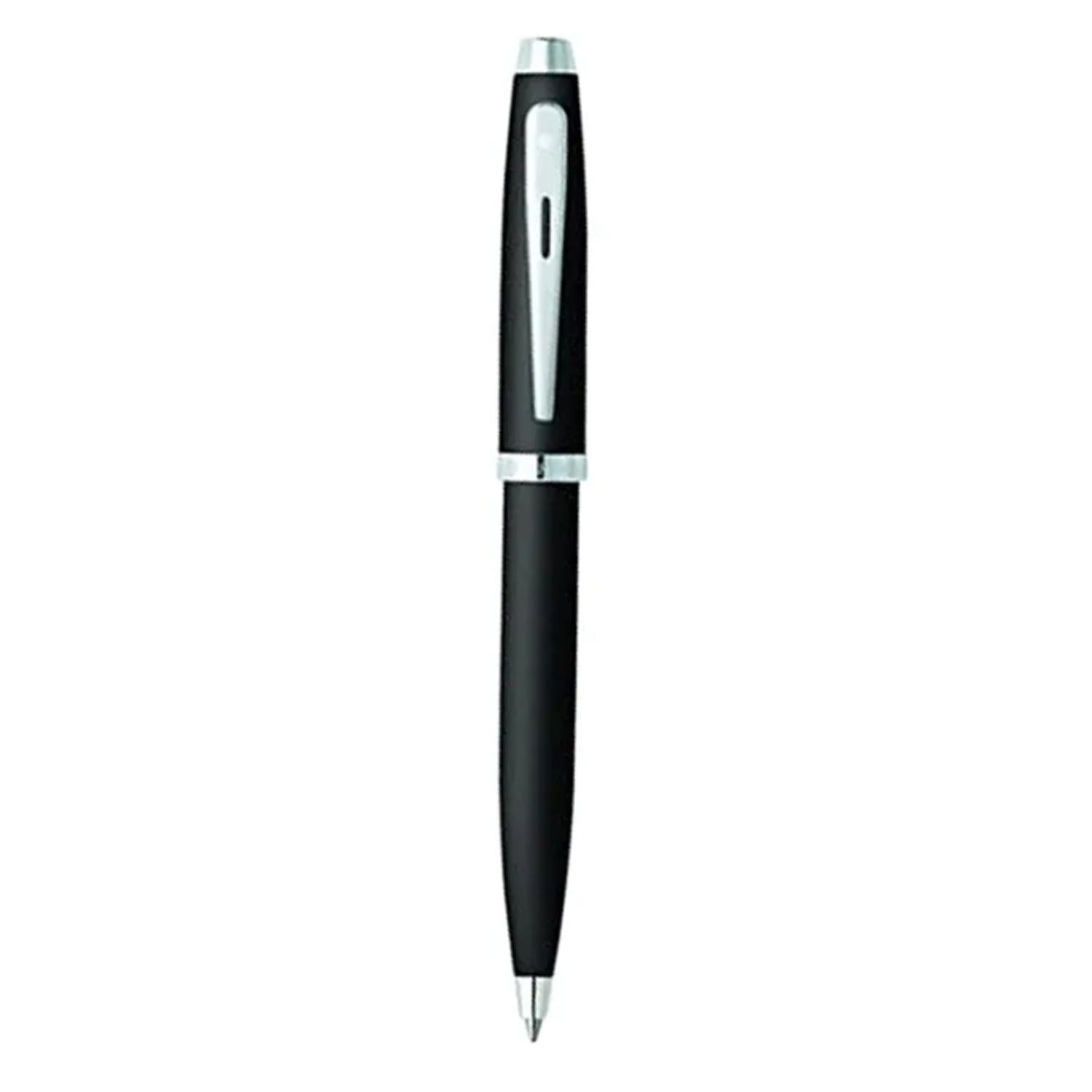 Sheaffer Gift Set - 100 Series Matt Black Ball Pen with Card Holder Sheaffer