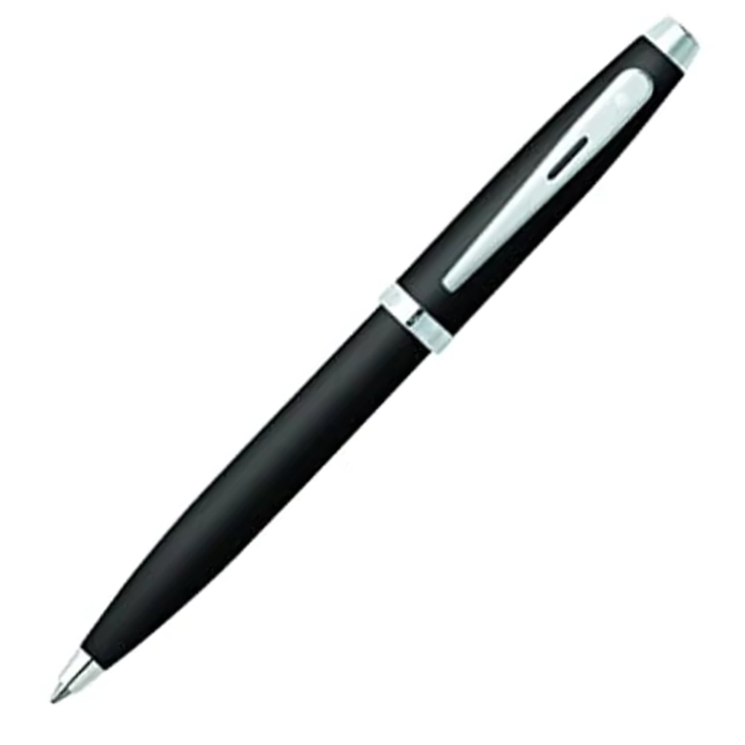 Sheaffer Gift Set - 100 Series Matt Black Ball Pen with Card Holder Sheaffer