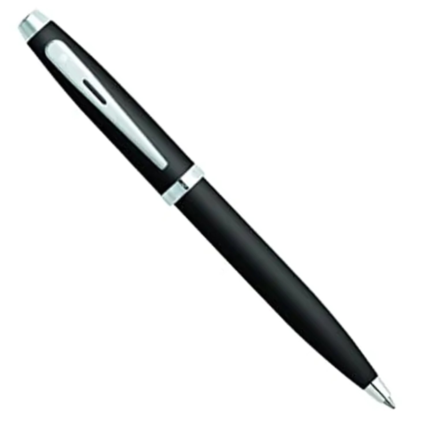 Sheaffer Gift Set - 100 Series Matt Black Ball Pen with Card Holder Sheaffer