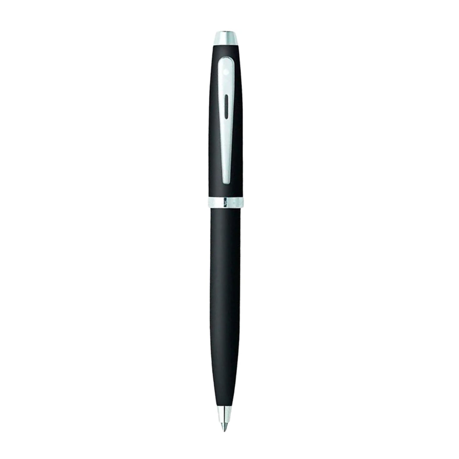Sheaffer Gift Set - 100 Series Matte Black CT Ball Pen with A5 Black Notebook Sheaffer