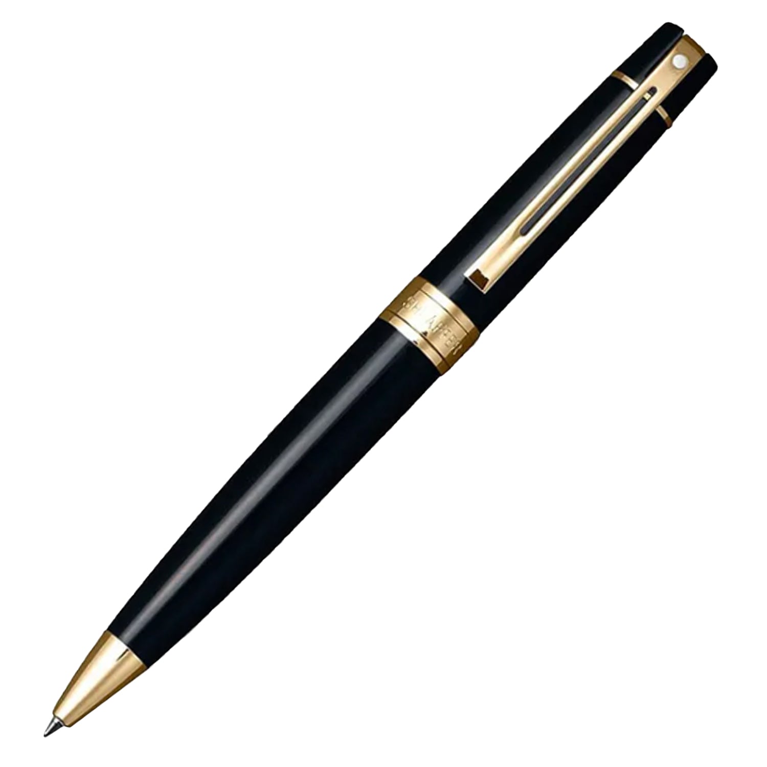 Sheaffer Gift Set - 300 Series Glossy Black GT Ball Pen with A5 Black Notebook Sheaffer