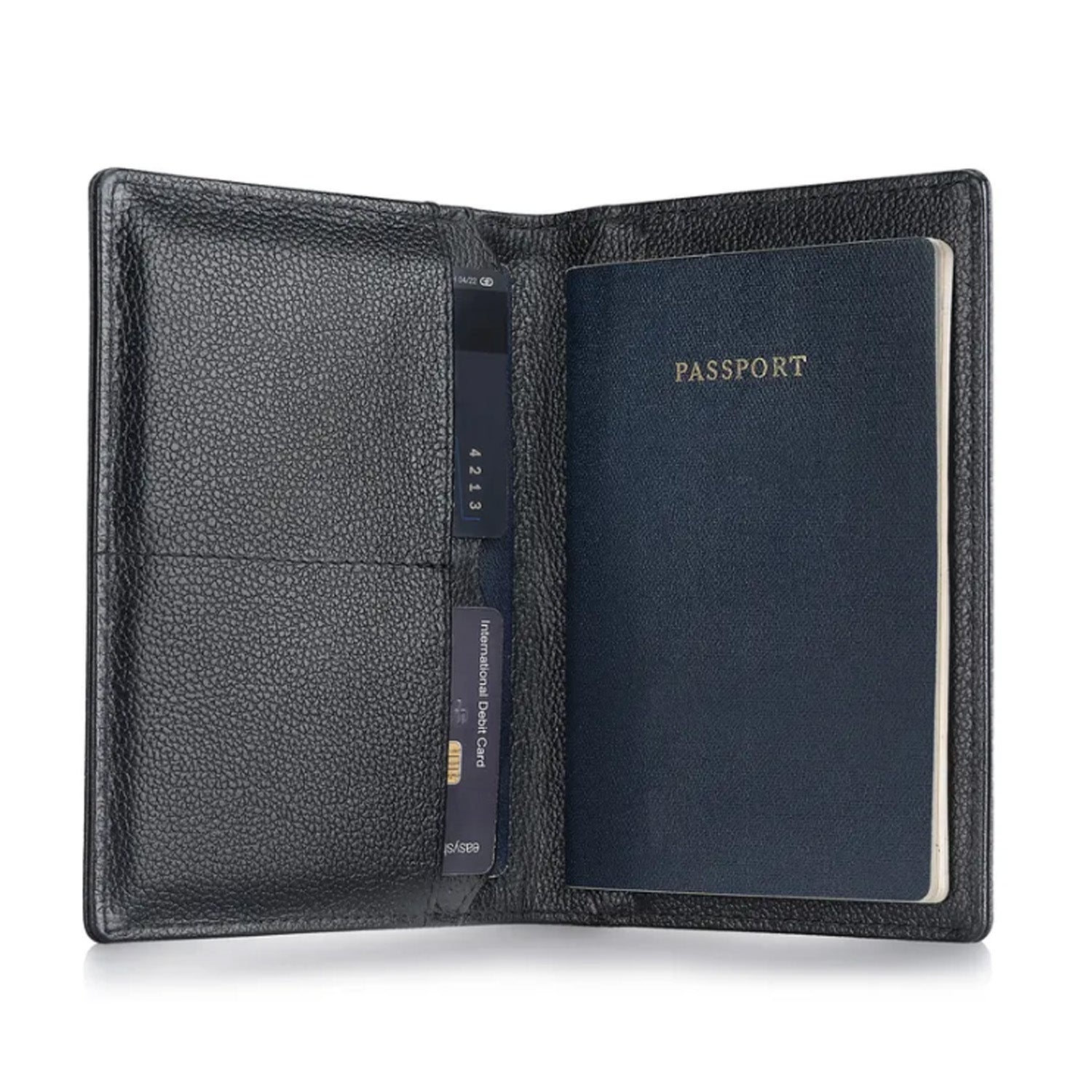 Sheaffer Gift Set - Sentinel Brushed Chrome CT Ball Pen with Leather Passport Cover Sheaffer