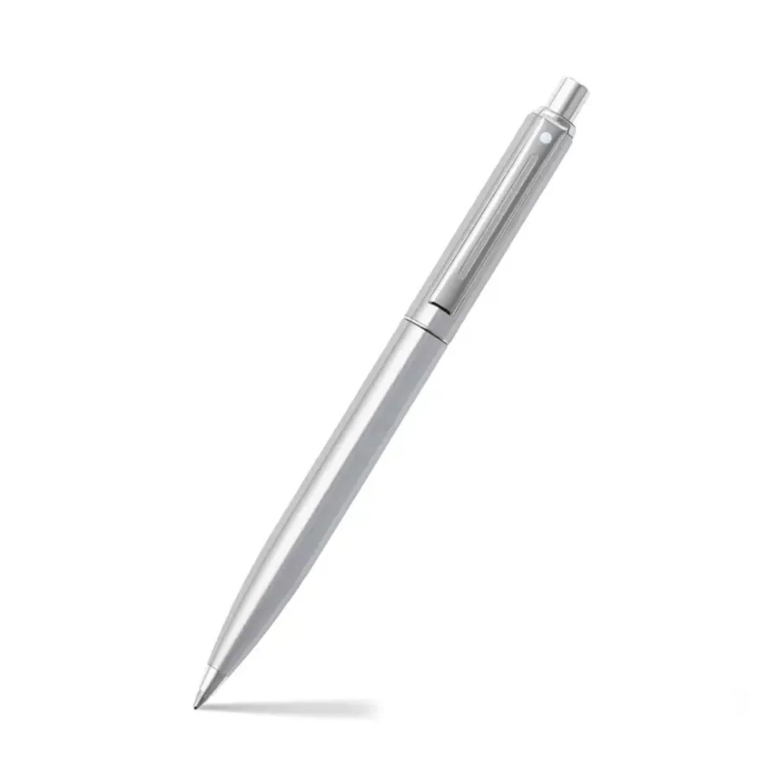 Sheaffer Gift Set - Sentinel Brushed Chrome CT Ball Pen with Leather Passport Cover Sheaffer