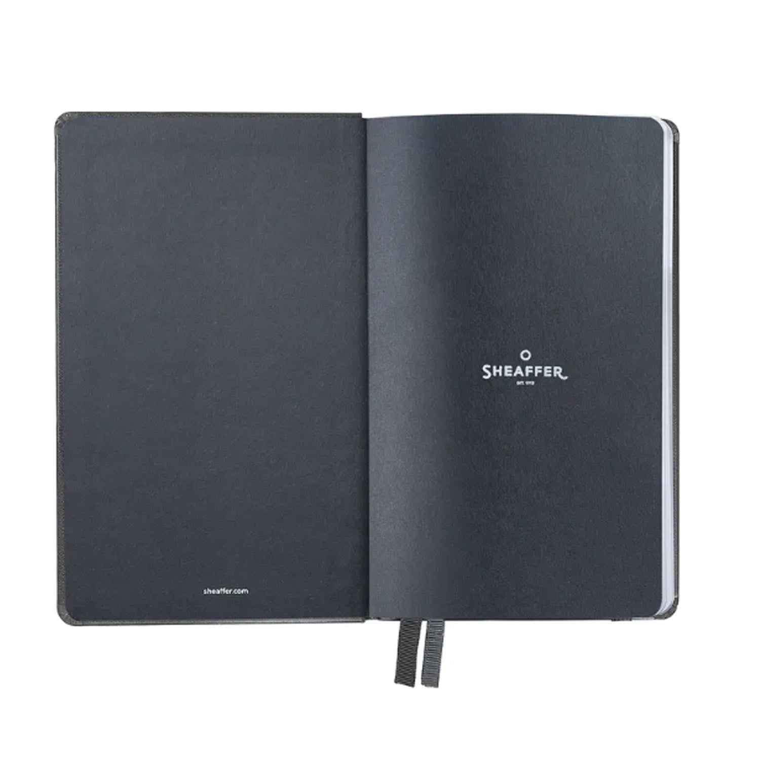 Sheaffer Hard Cover Notebook - Black - Medium - Plain Sheaffer