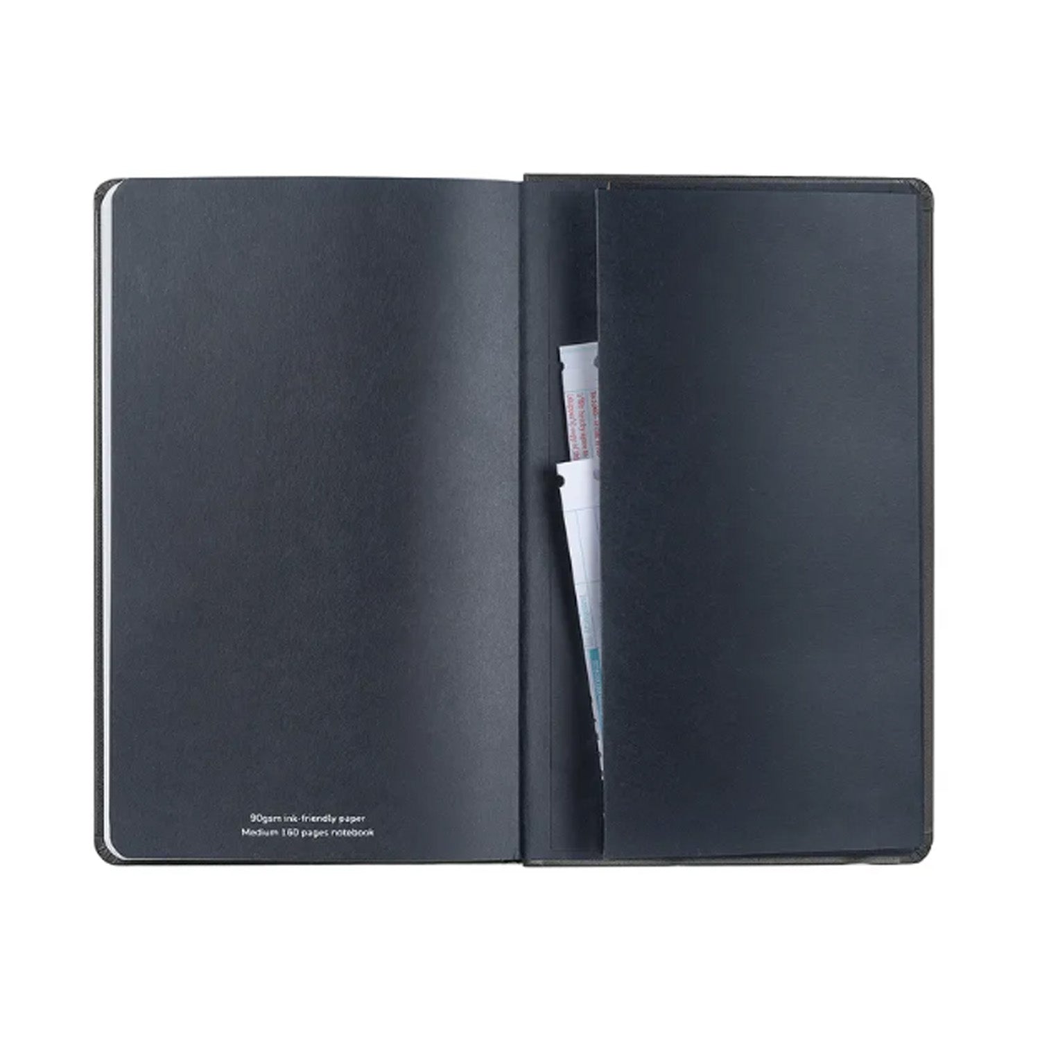 Sheaffer Hard Cover Notebook - Black - Medium - Plain Sheaffer