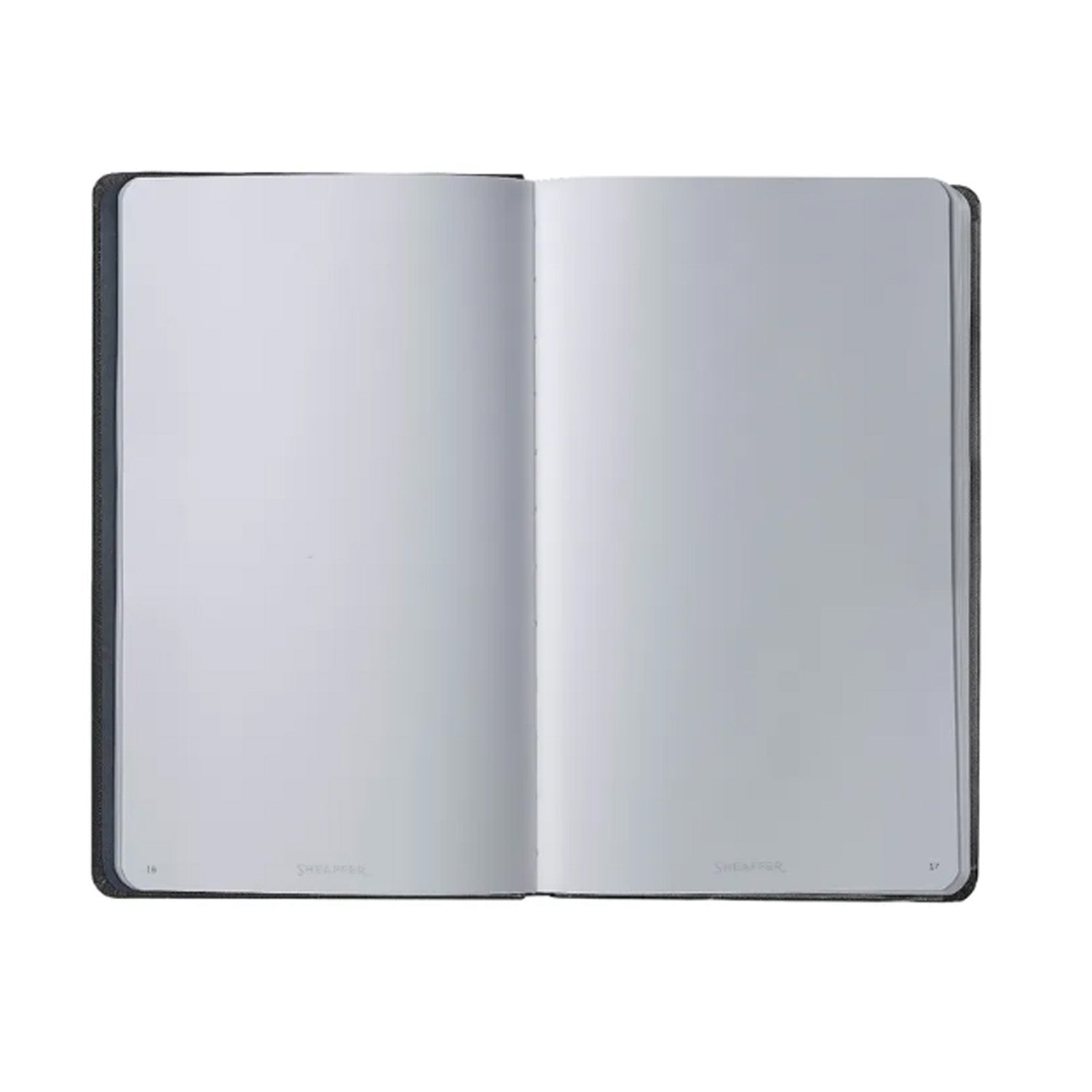 Sheaffer Hard Cover Notebook - Black - Medium - Plain Sheaffer