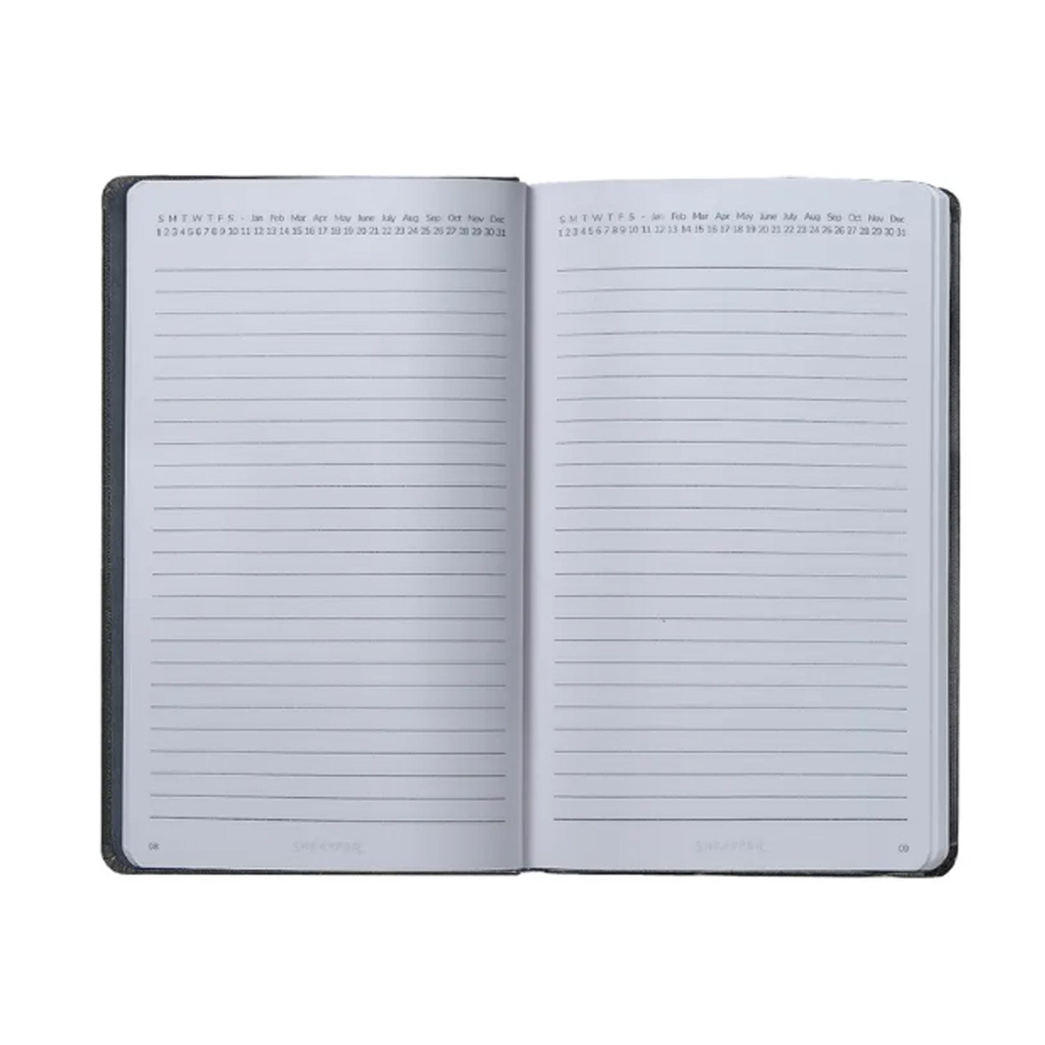 Sheaffer Hard Cover Notebook - Black - Medium - Ruled Sheaffer