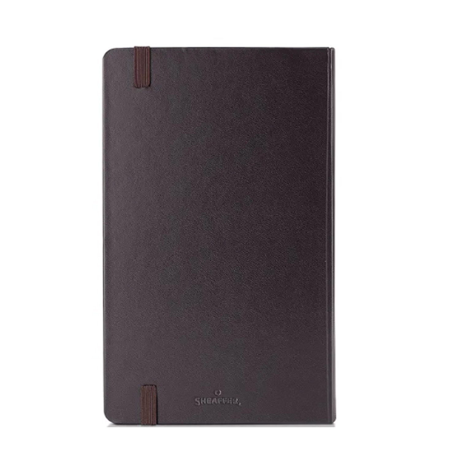 Sheaffer Hard Cover Notebook - Brown - Medium - Ruled Sheaffer