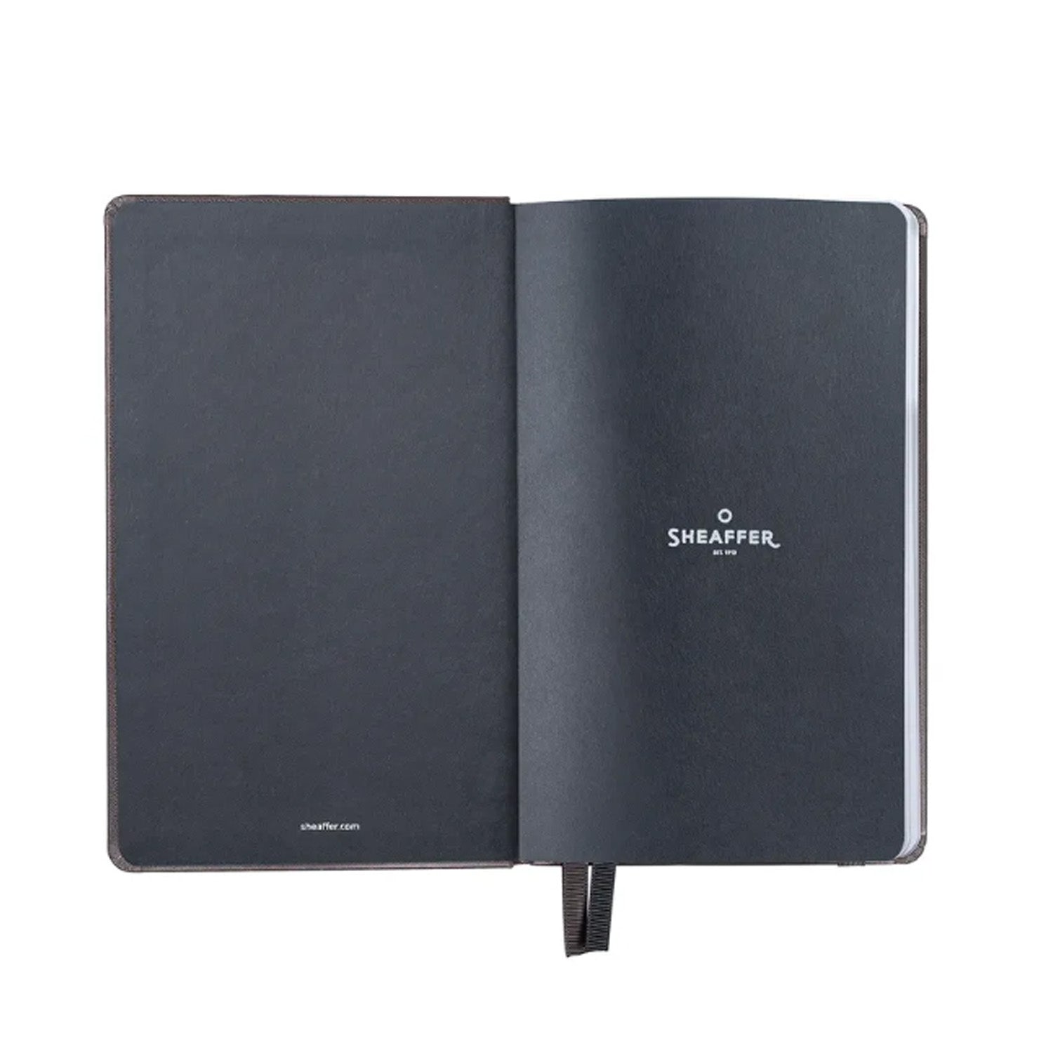 Sheaffer Hard Cover Notebook - Brown - Medium - Ruled Sheaffer