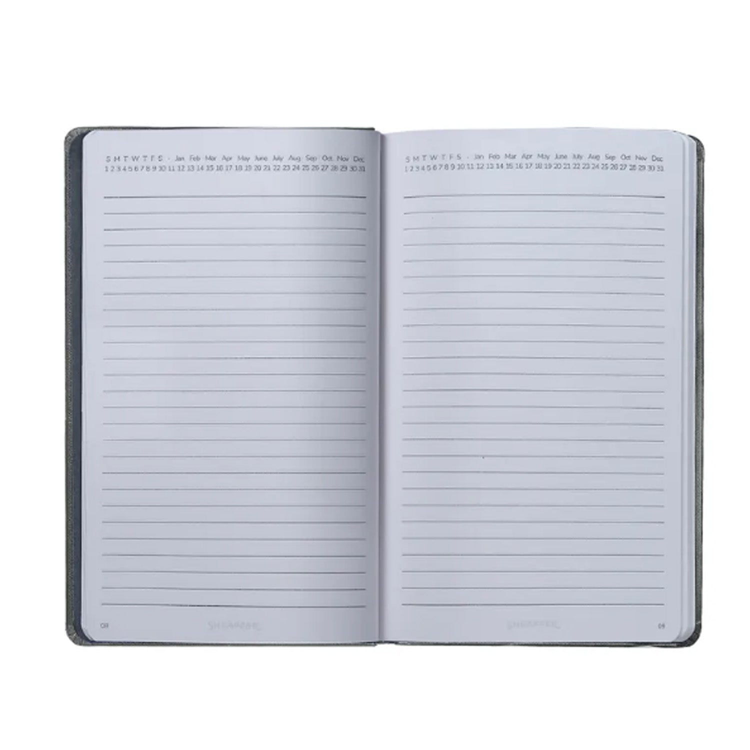 Sheaffer Hard Cover Notebook - Grey - Medium - Ruled Sheaffer