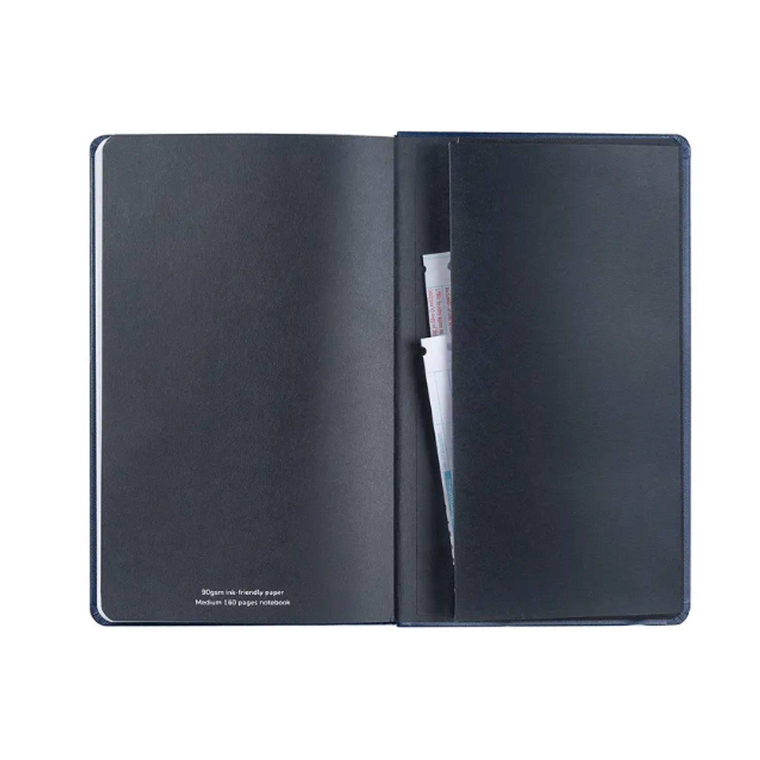 Sheaffer Hard Cover Notebook - Navy - Medium - Plain Sheaffer