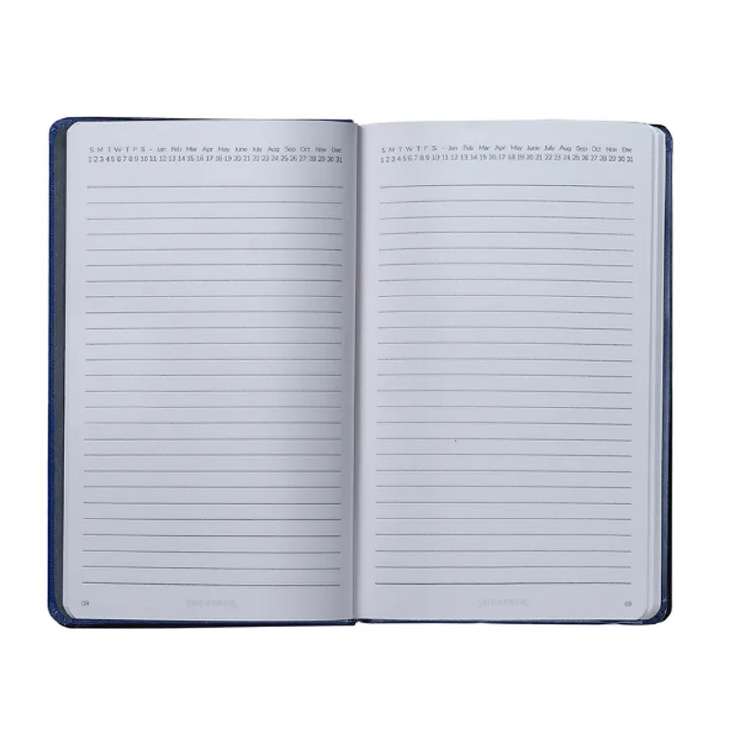 Sheaffer Hard Cover Notebook - Navy - Medium - Ruled Sheaffer