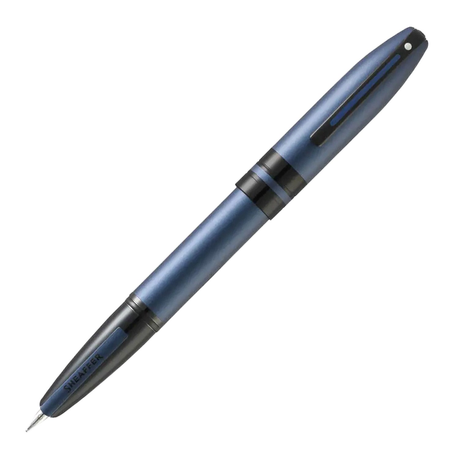 Sheaffer Icon Fountain Pen - Metallic Blue PVD Sheaffer