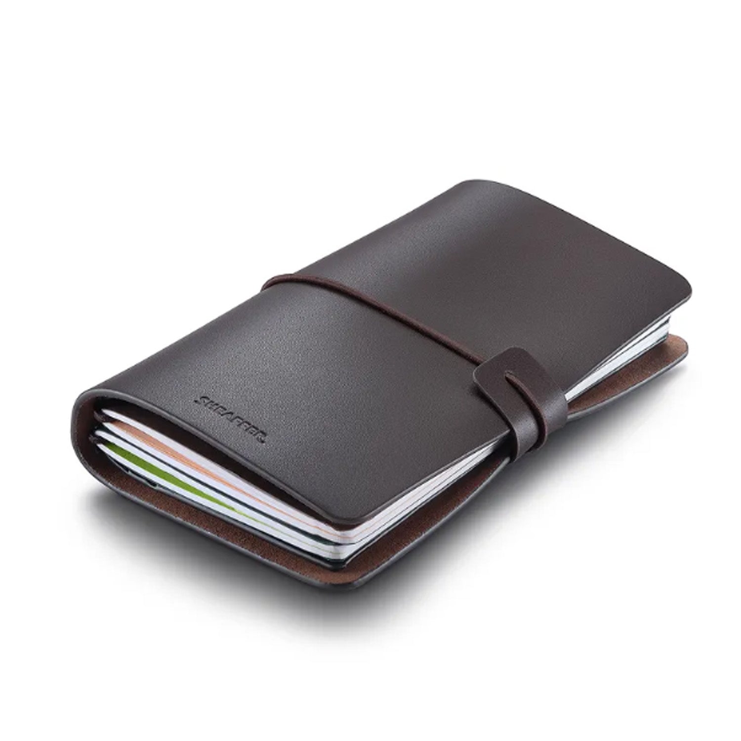 Sheaffer Quikrite Leather Journal - Brown Sheaffer