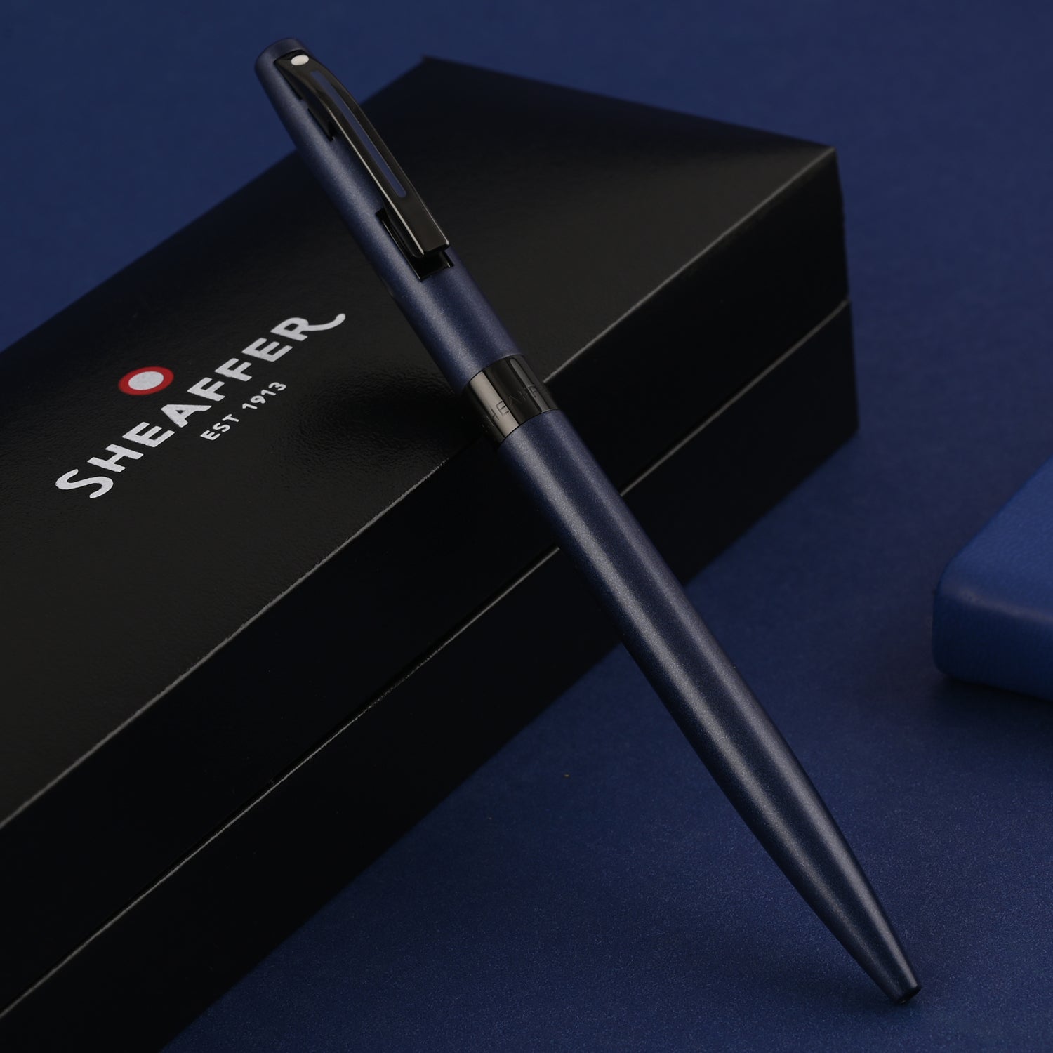Sheaffer Reminder Ball Pen - Matte Blue PVD Sheaffer
