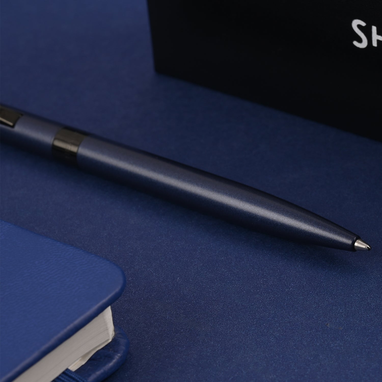 Sheaffer Reminder Ball Pen - Matte Blue PVD Sheaffer