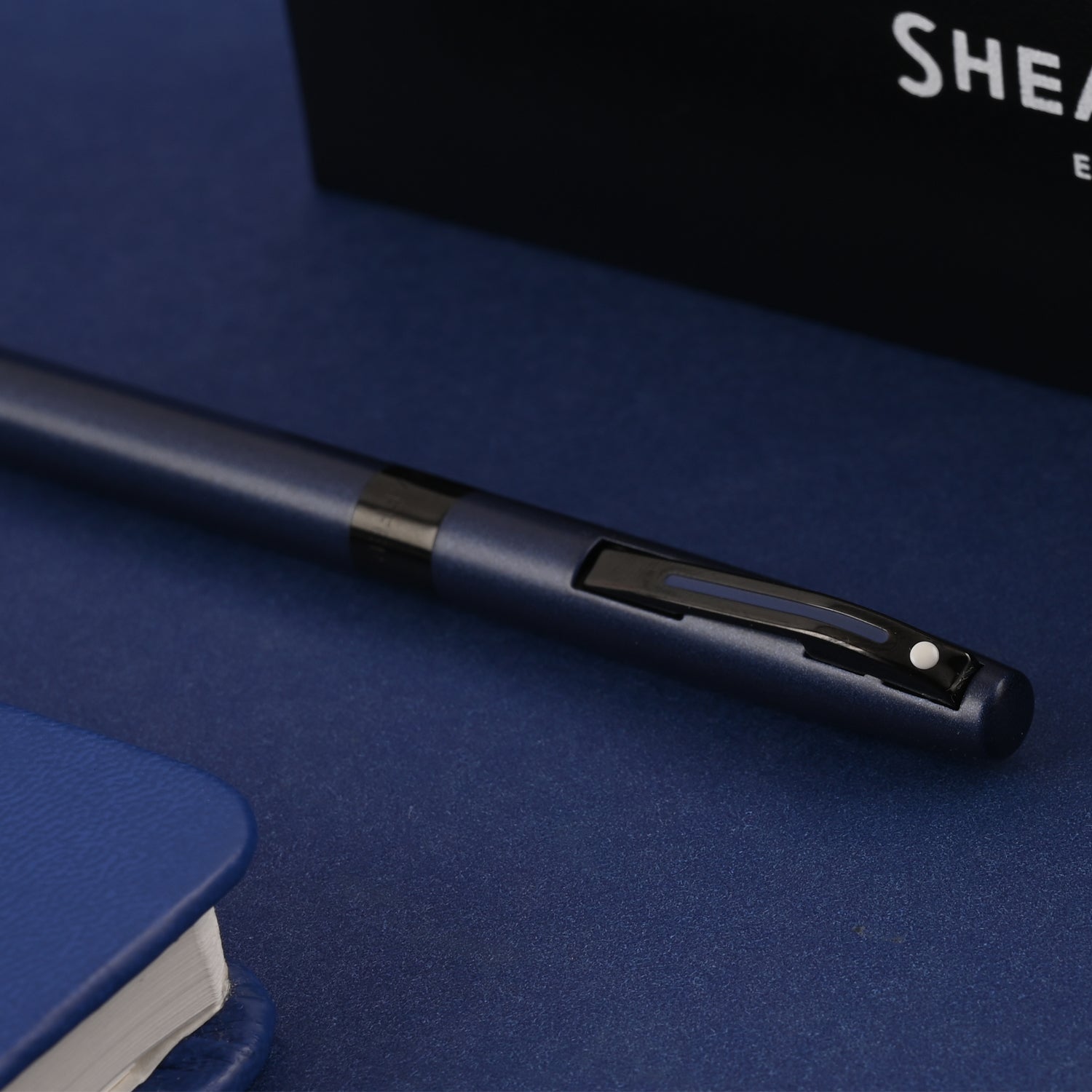 Sheaffer Reminder Ball Pen - Matte Blue PVD Sheaffer