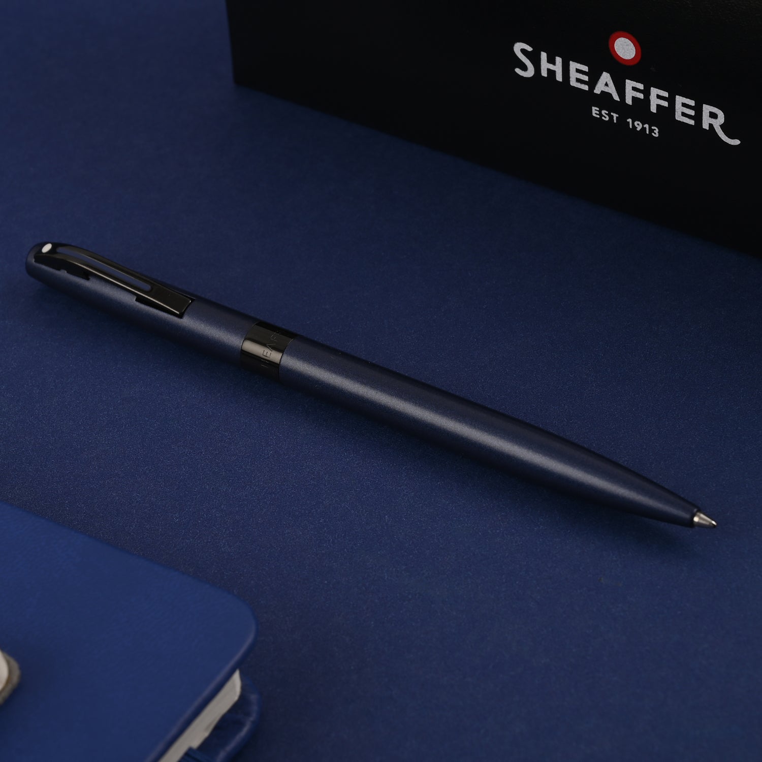 Sheaffer Reminder Ball Pen - Matte Blue PVD Sheaffer