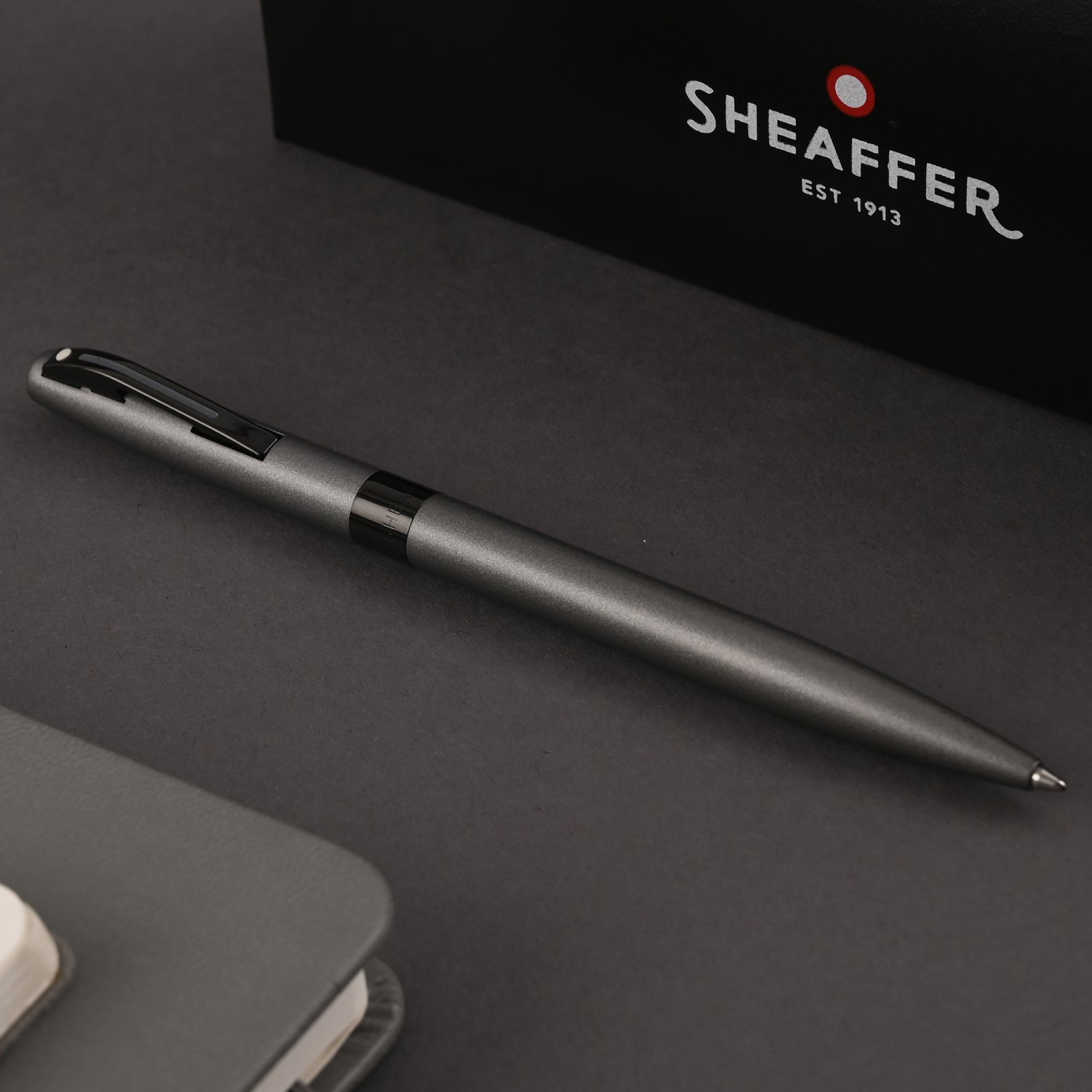 Sheaffer Reminder Ball Pen - Matte Grey PVD Sheaffer