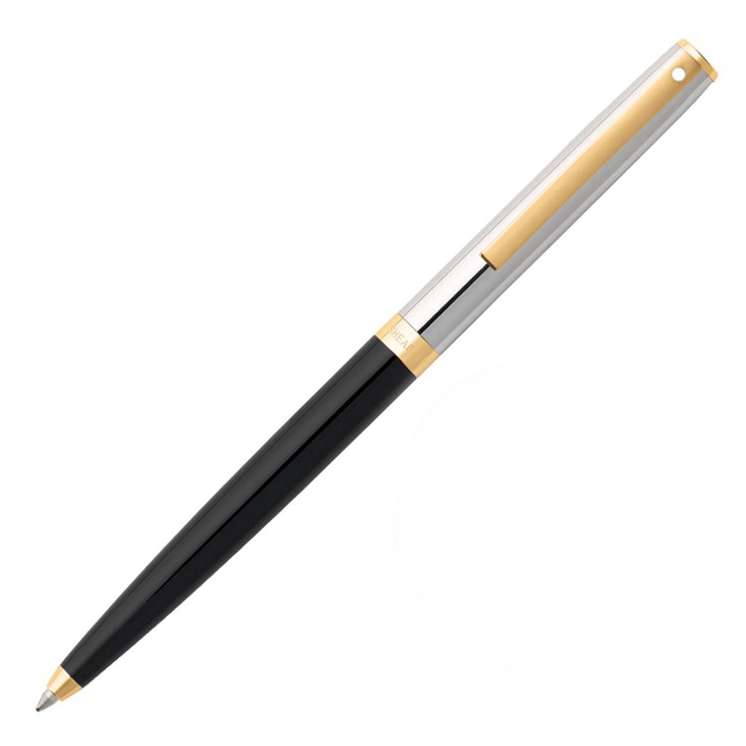 Sheaffer Sagaris Ball Pen - Black & Chrome GT Sheaffer