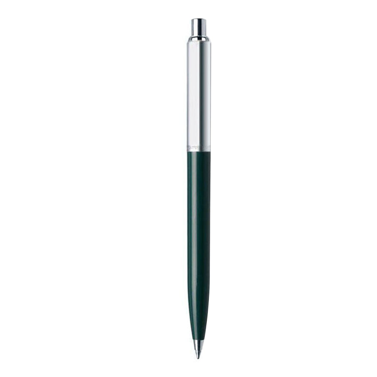 Sheaffer Sentinel Ball Pen - Green & Brushed Chrome Sheaffer