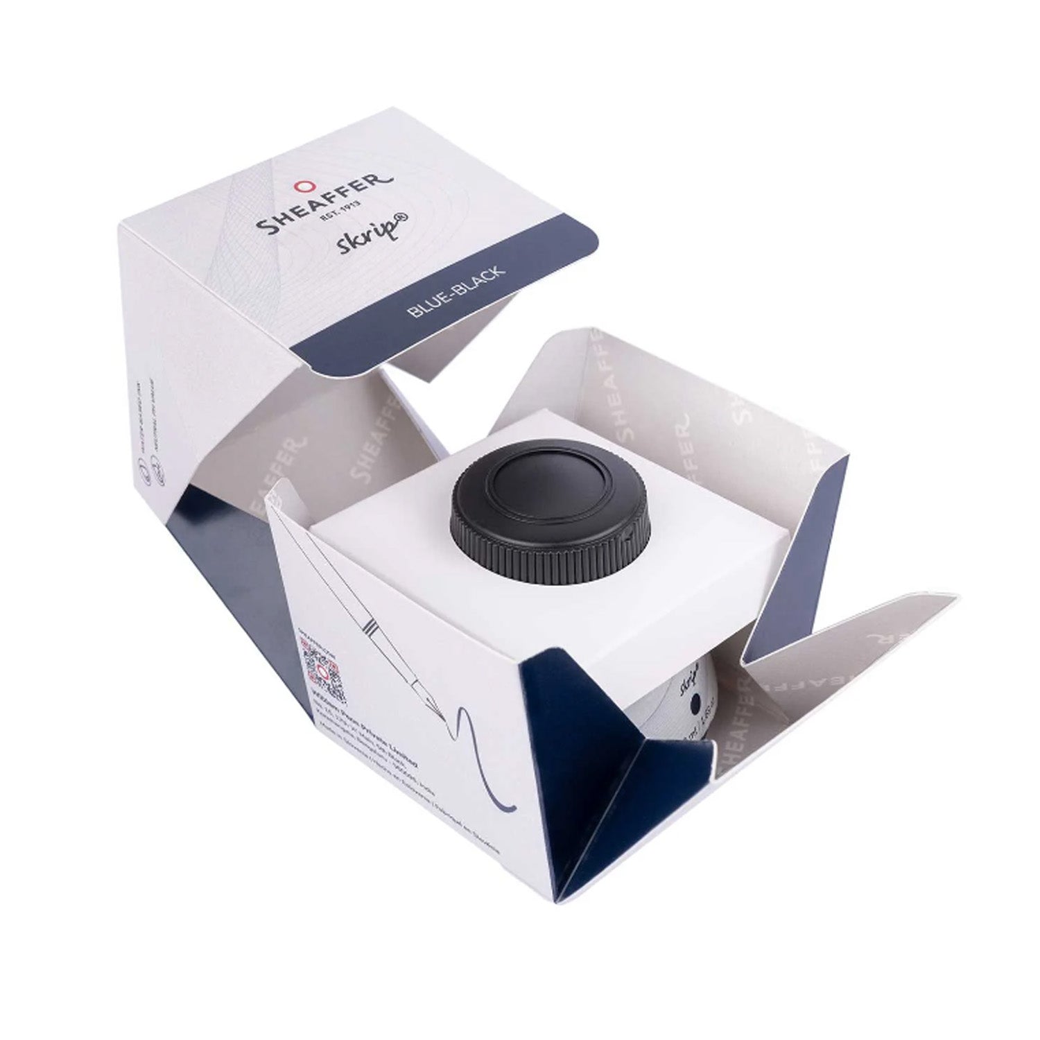 Sheaffer Skrip Ink Bottle, Blue Black - 50ml Sheaffer