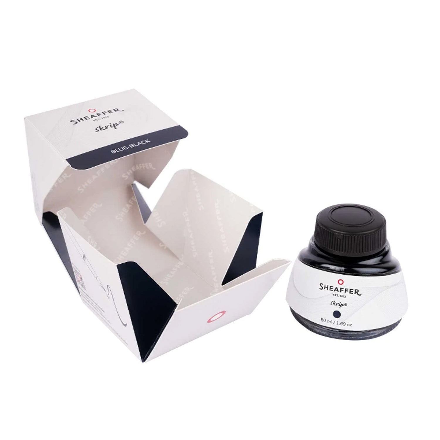 Sheaffer Skrip Ink Bottle, Blue Black - 50ml Sheaffer
