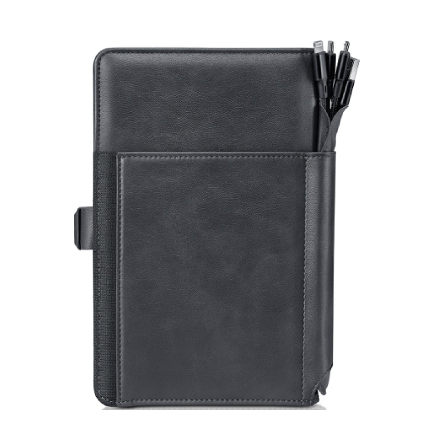 Sheaffer Superbook Mini 8000mAh Power Bank Organizer - Grey Sheaffer