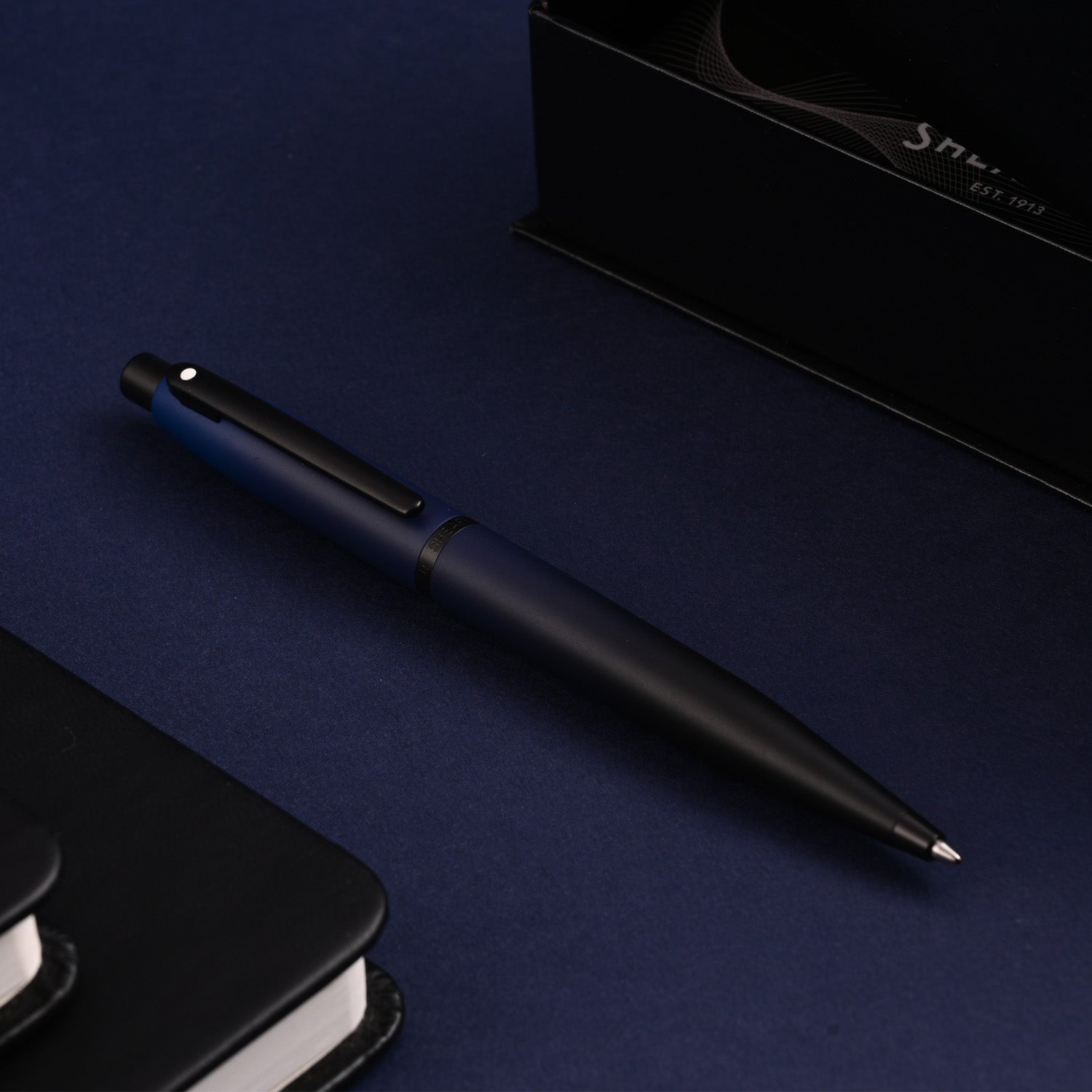 Sheaffer VFM Ball Pen - Matte Blue BT Sheaffer