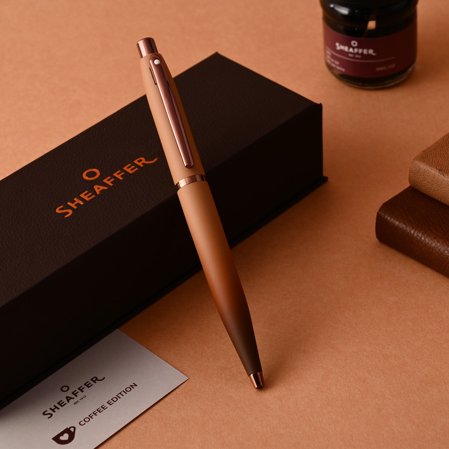 Sheaffer VFM Coffee Edition Ball Pen - Brown PVD Sheaffer