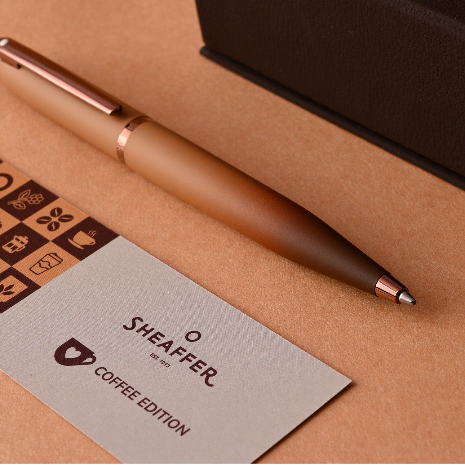Sheaffer VFM Coffee Edition Ball Pen - Brown PVD Sheaffer