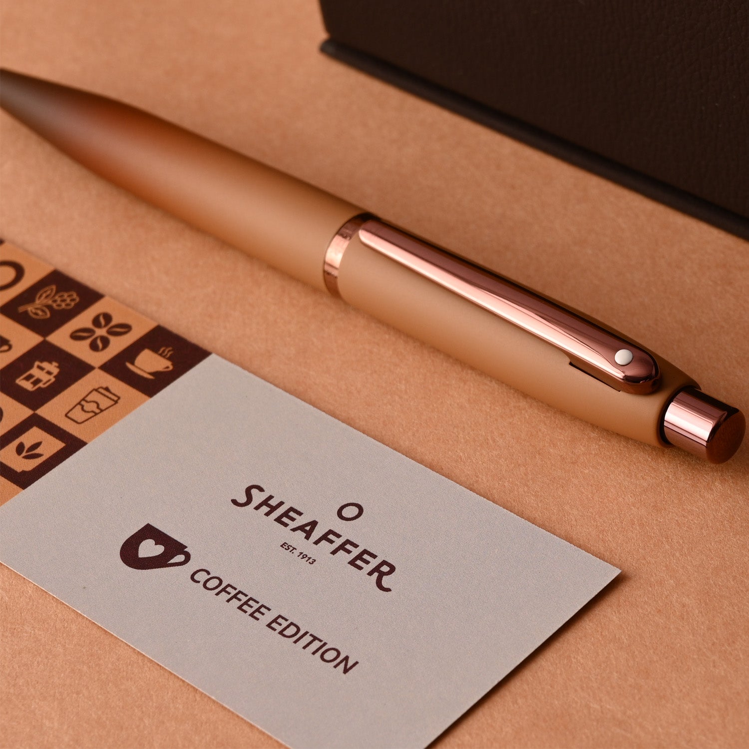 Sheaffer VFM Coffee Edition Ball Pen - Brown PVD Sheaffer