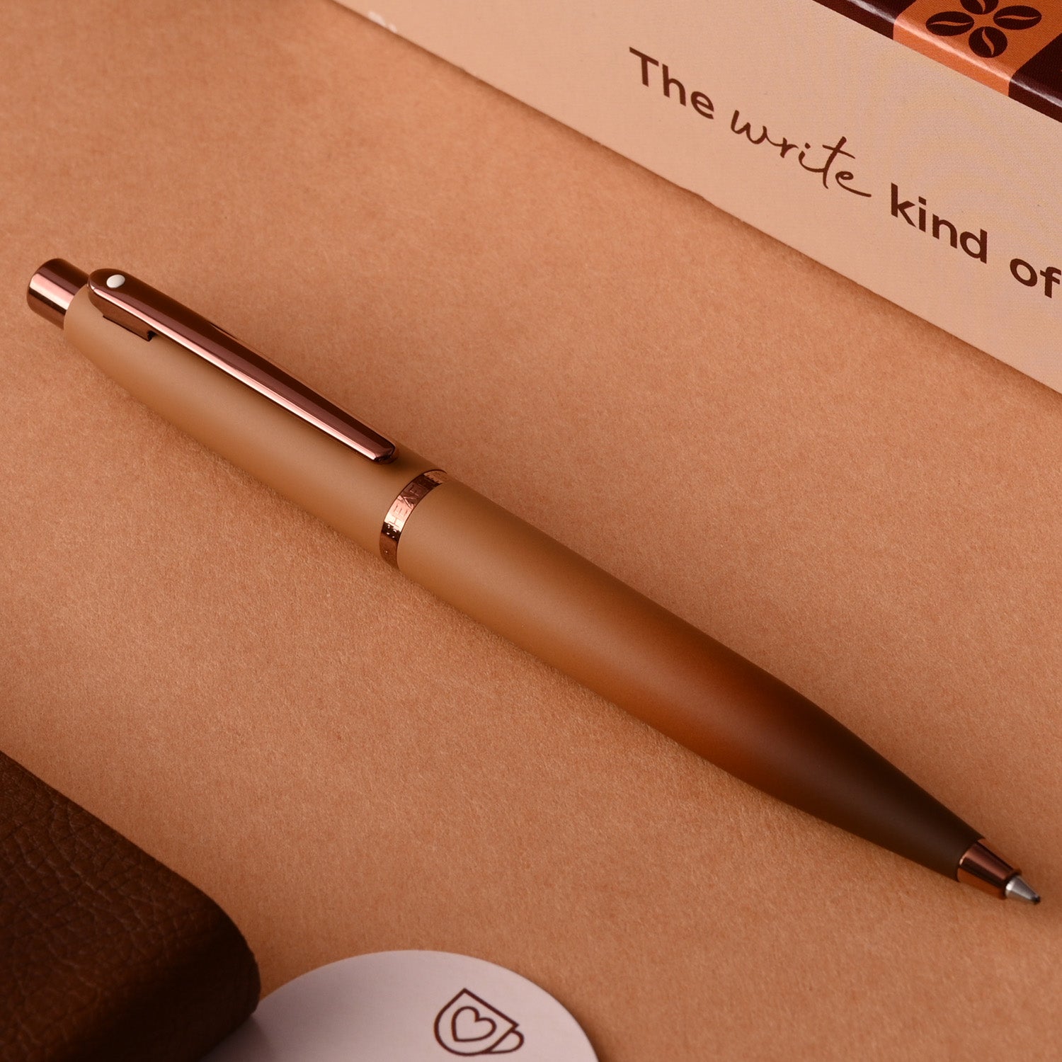 Sheaffer VFM Coffee Edition Ball Pen - Brown PVD Sheaffer