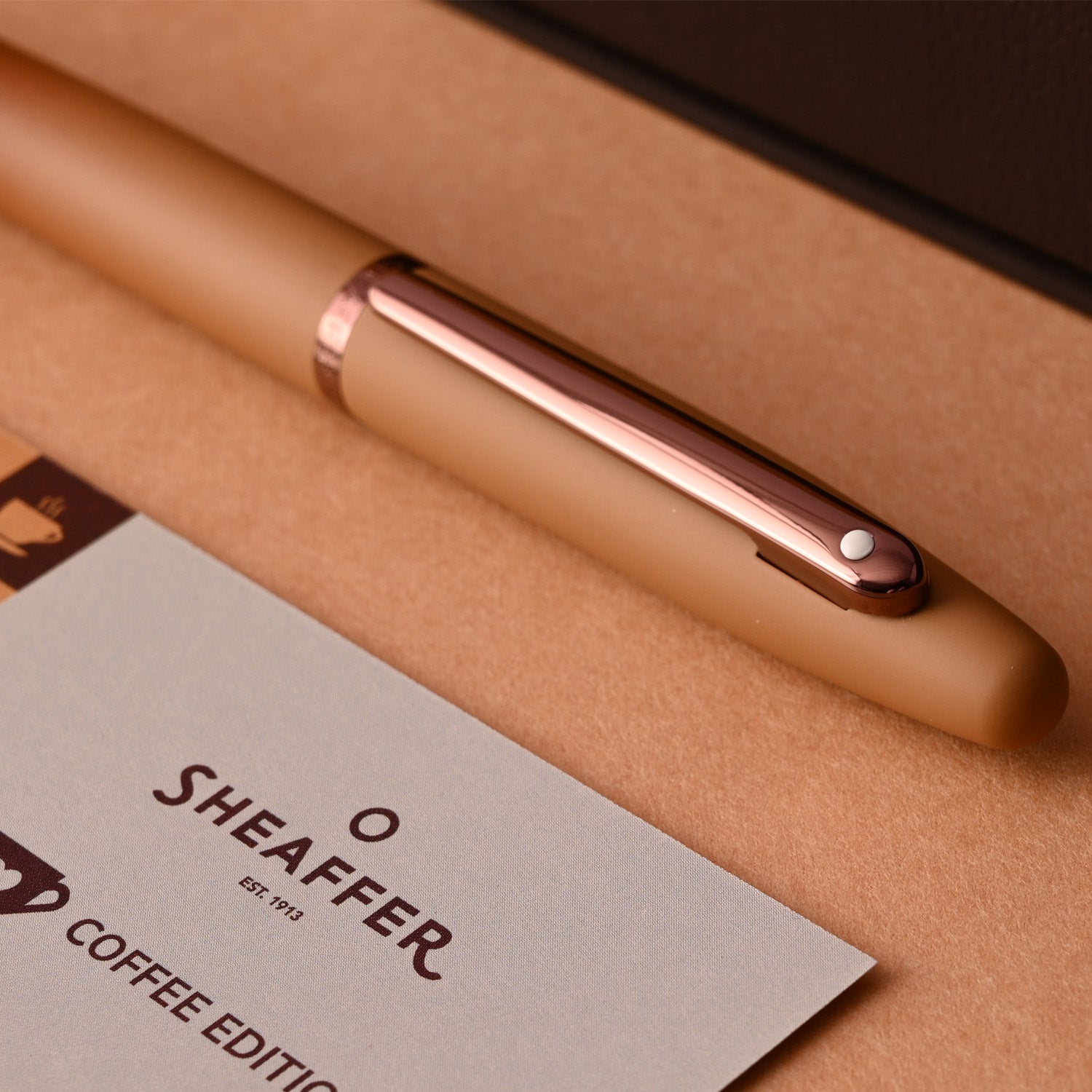 Sheaffer VFM Coffee Edition Fountain Pen - Brown PVD Sheaffer