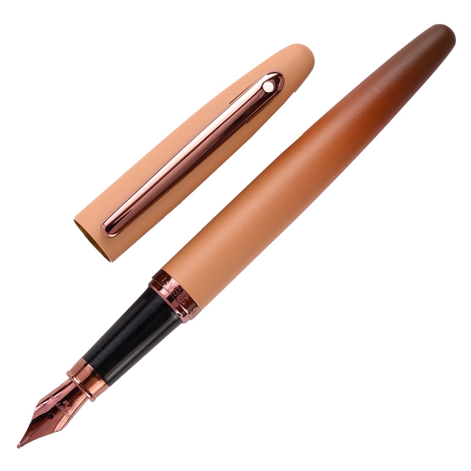 Sheaffer VFM Coffee Edition Fountain Pen - Brown PVD Sheaffer