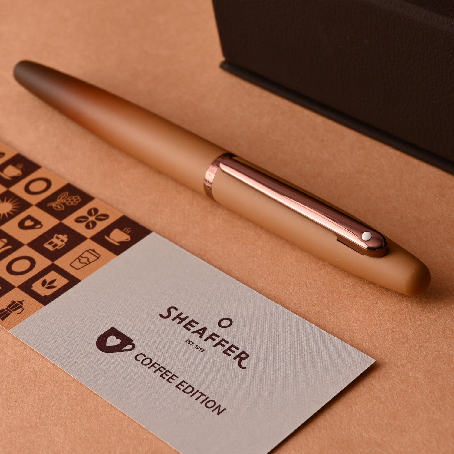 Sheaffer VFM Coffee Edition Roller Ball Pen - Brown PVD Sheaffer