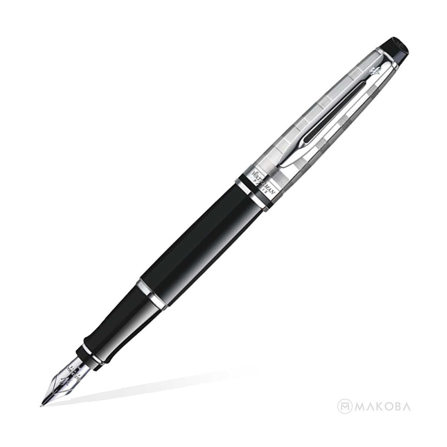 Waterman Expert Fountain Pen - Deluxe Black CT Waterman